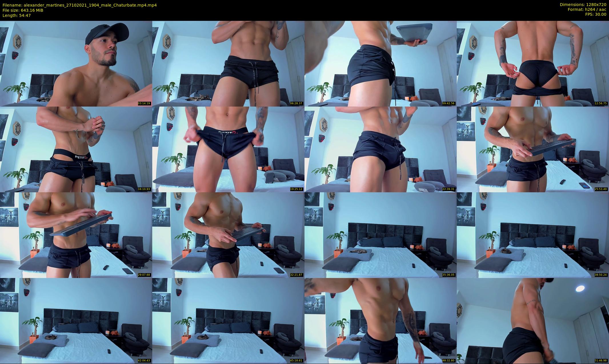 alexander_martines — 55 minute Chaturbate male cam show recording, 720p, Oct 27, 2021