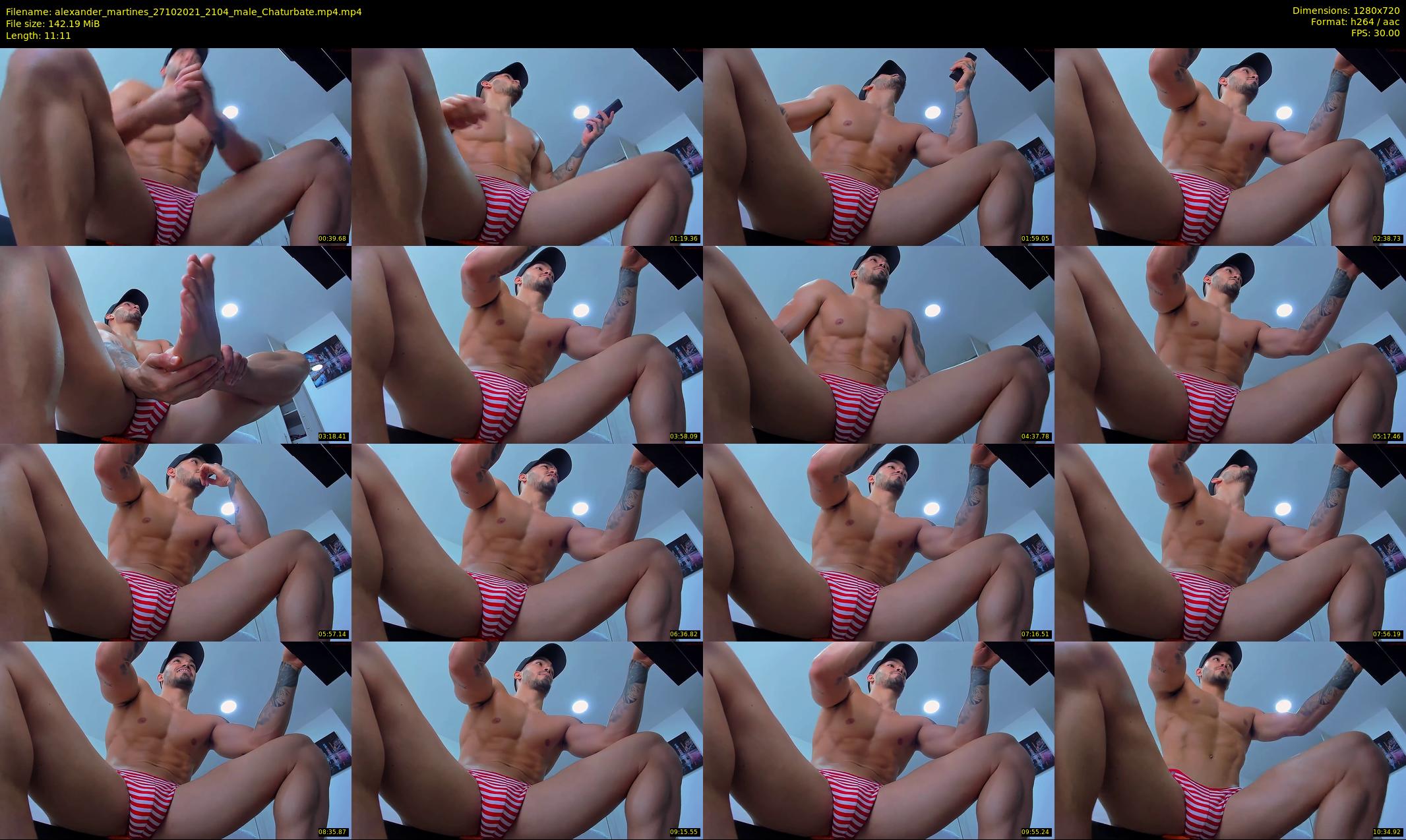 alexander_martines — 12 minute Chaturbate male cam show recording, 720p, Oct 27, 2021