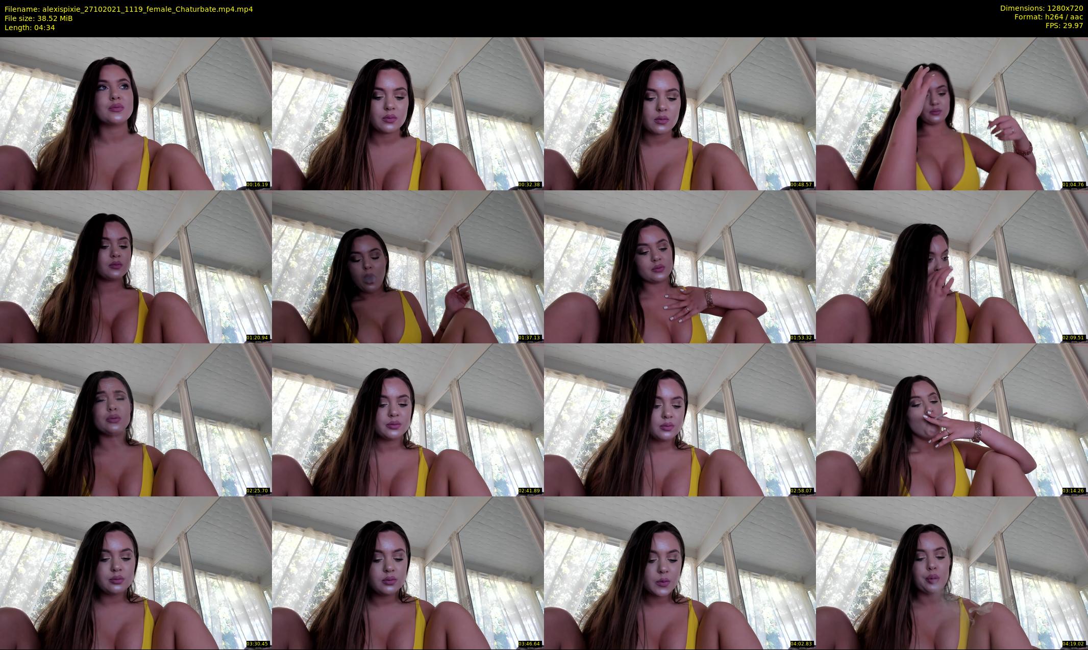 alexispixie — 5 minute Chaturbate female cam show recording, 720p, Oct 27, 2021