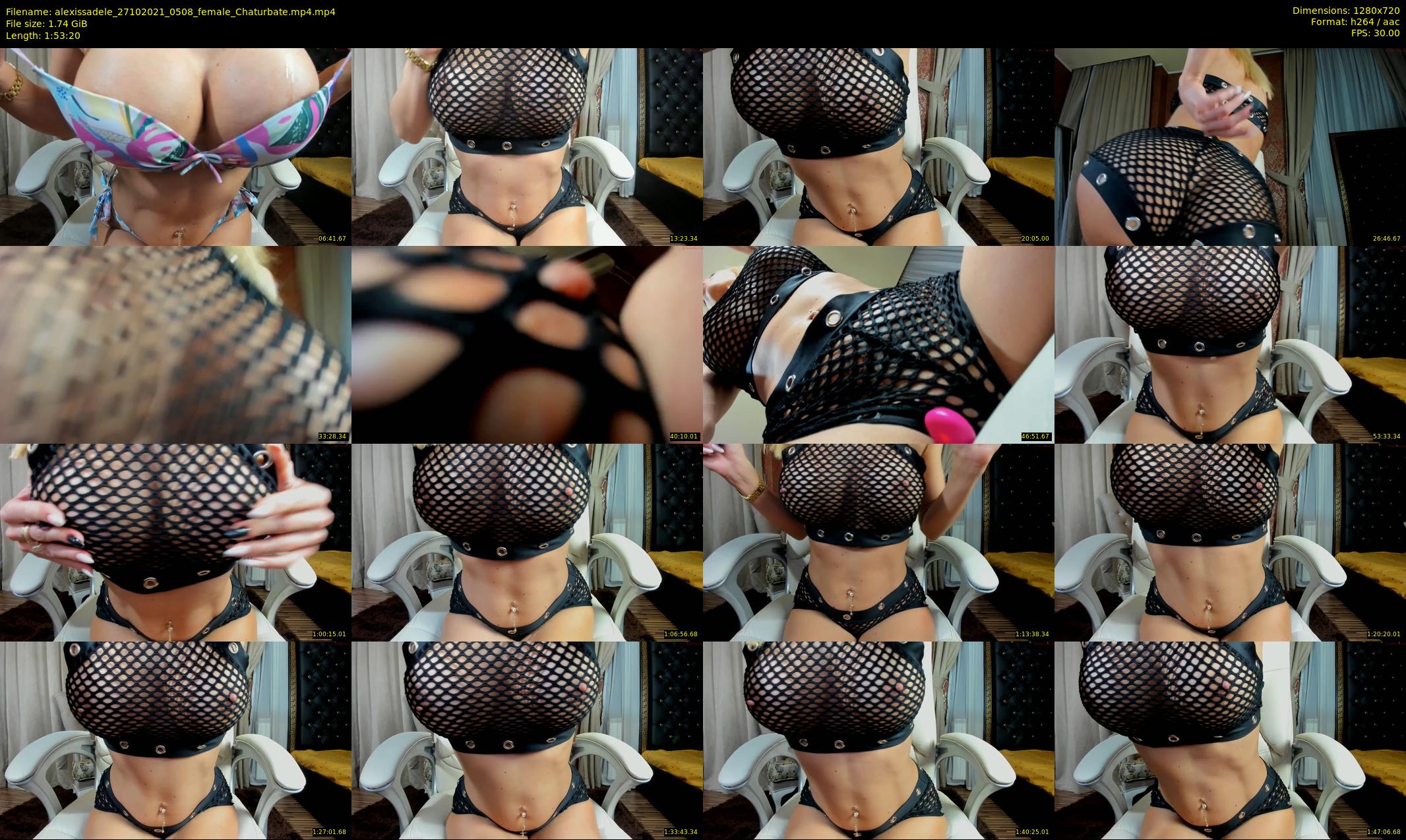 alexissadele — 114 minute Chaturbate female cam show recording, 720p, Oct 27, 2021