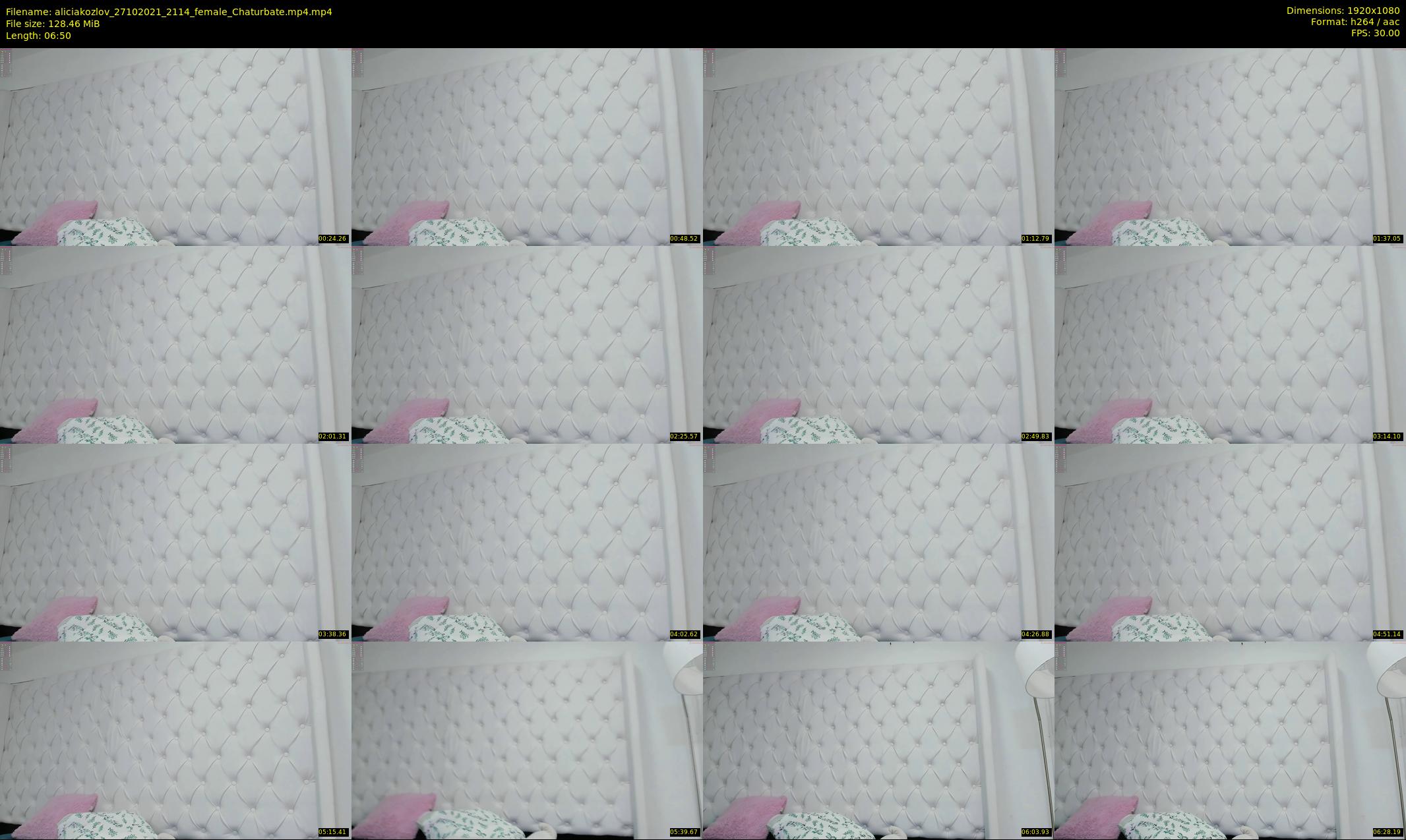aliciakozlov — 7 minute Chaturbate female cam show recording, 1080p, Oct 27, 2021