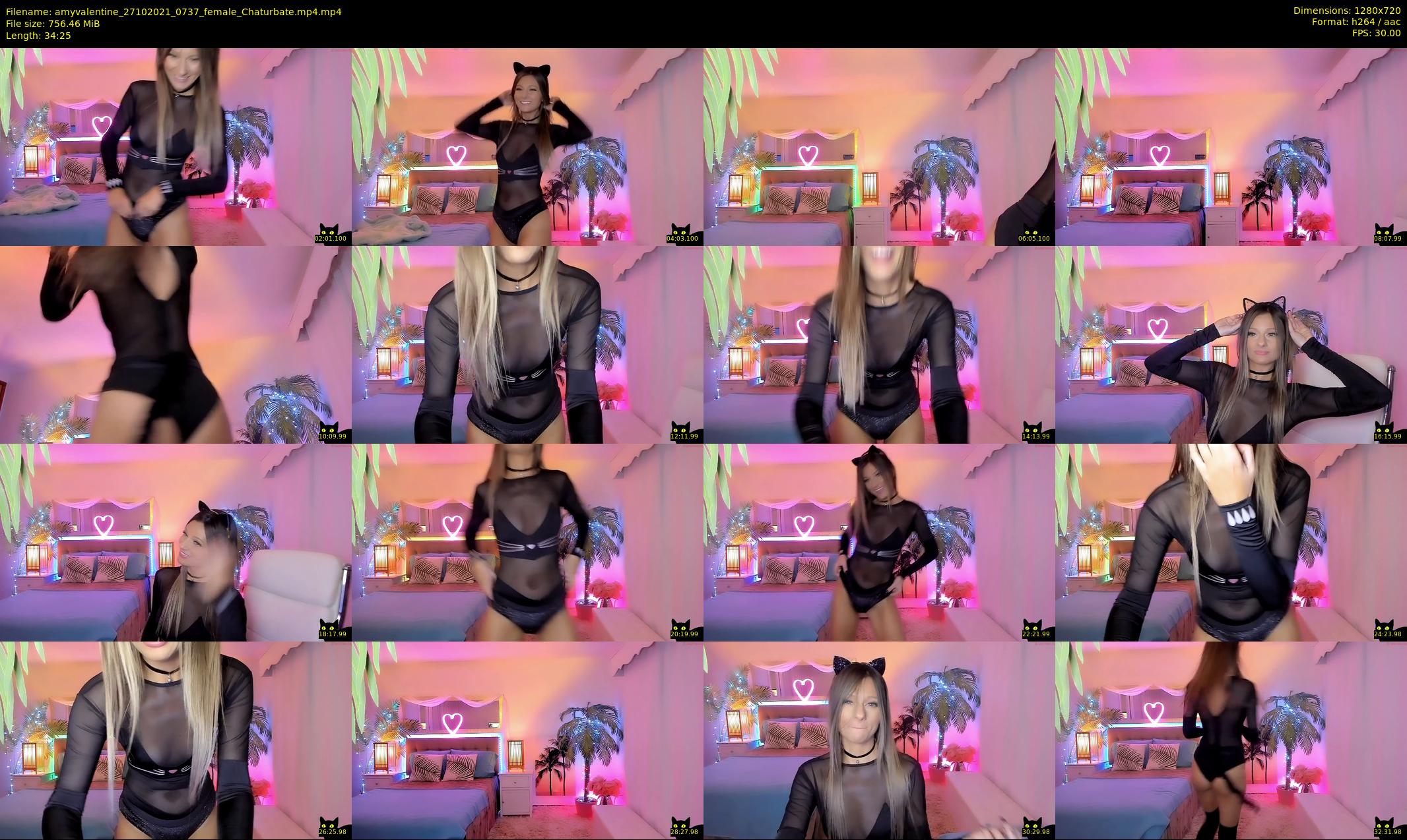 amyvalentine — 35 minute Chaturbate female cam show recording, 720p, Oct 27, 2021
