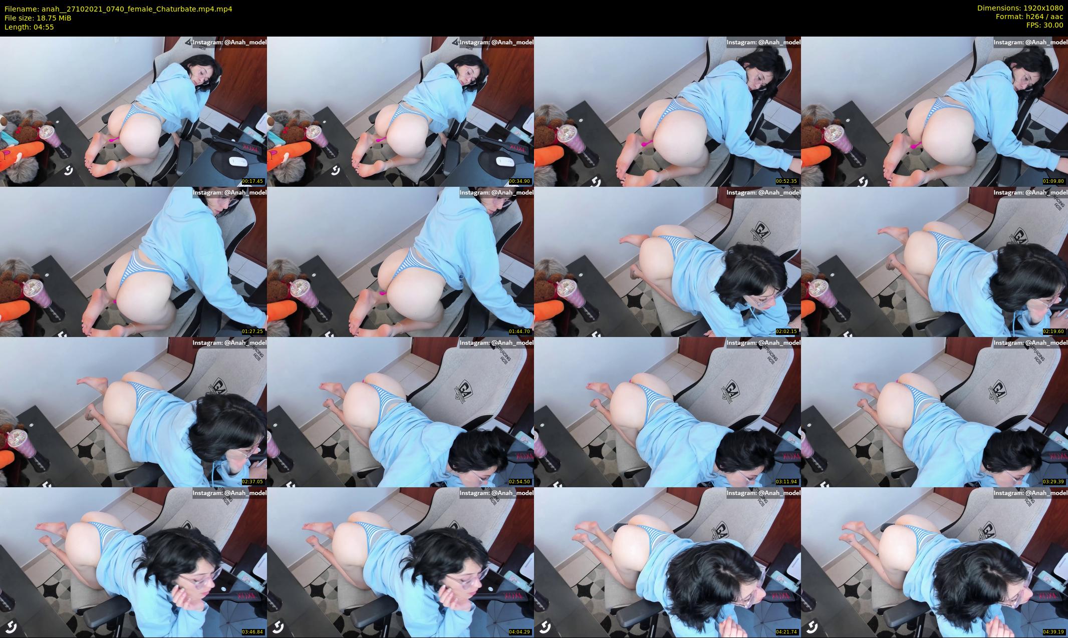anah_ — 5 minute Chaturbate female cam show recording, 1080p, Oct 27, 2021