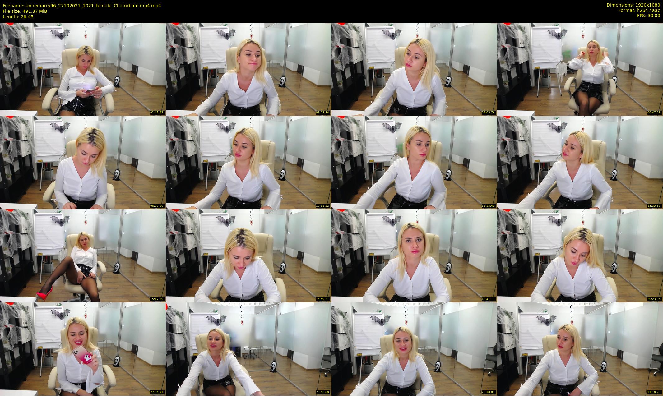 annemarry96 — 29 minute Chaturbate female cam show recording, 1080p, Oct 27, 2021