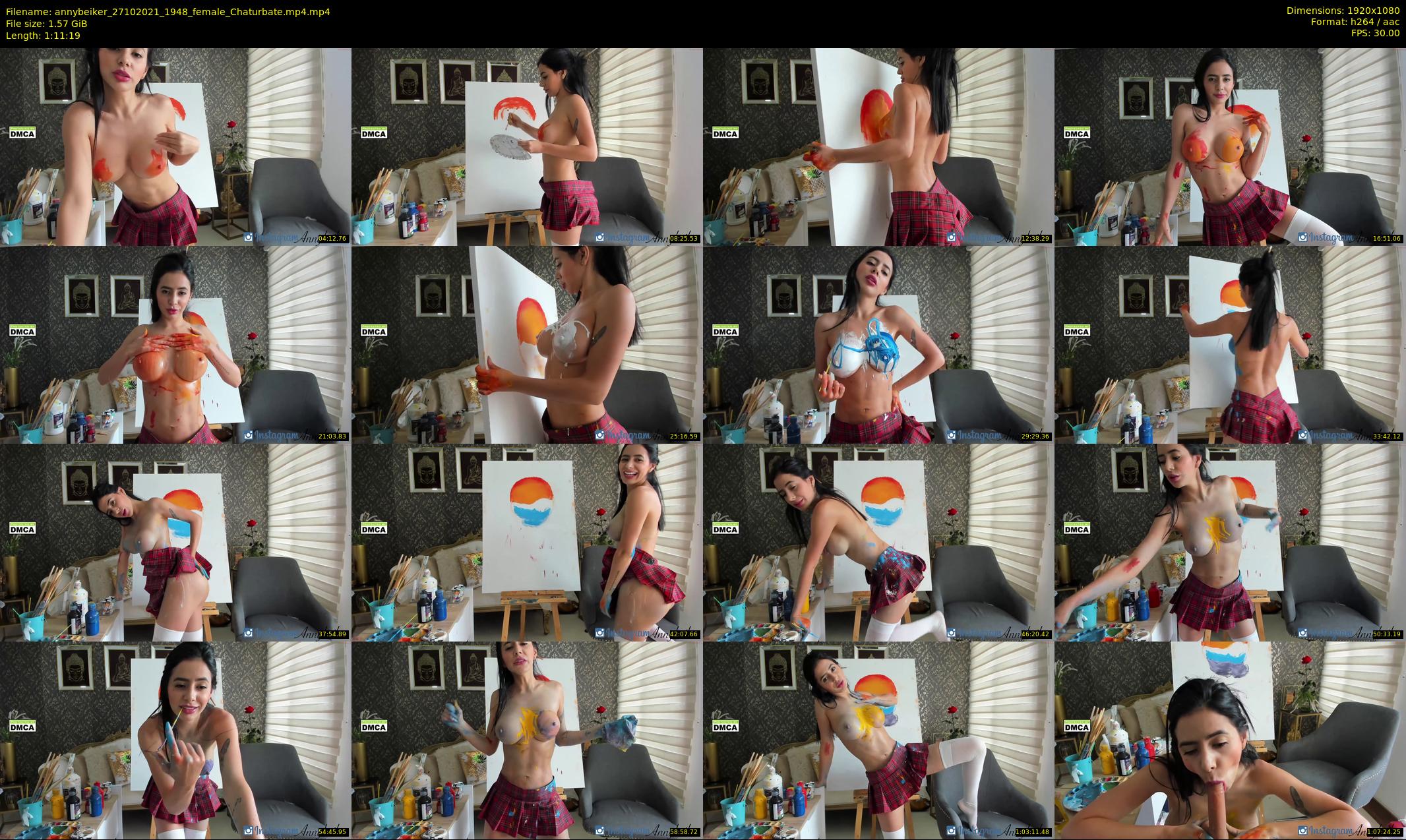 annybeiker — 72 minute Chaturbate female cam show recording, 1080p, Oct 27, 2021