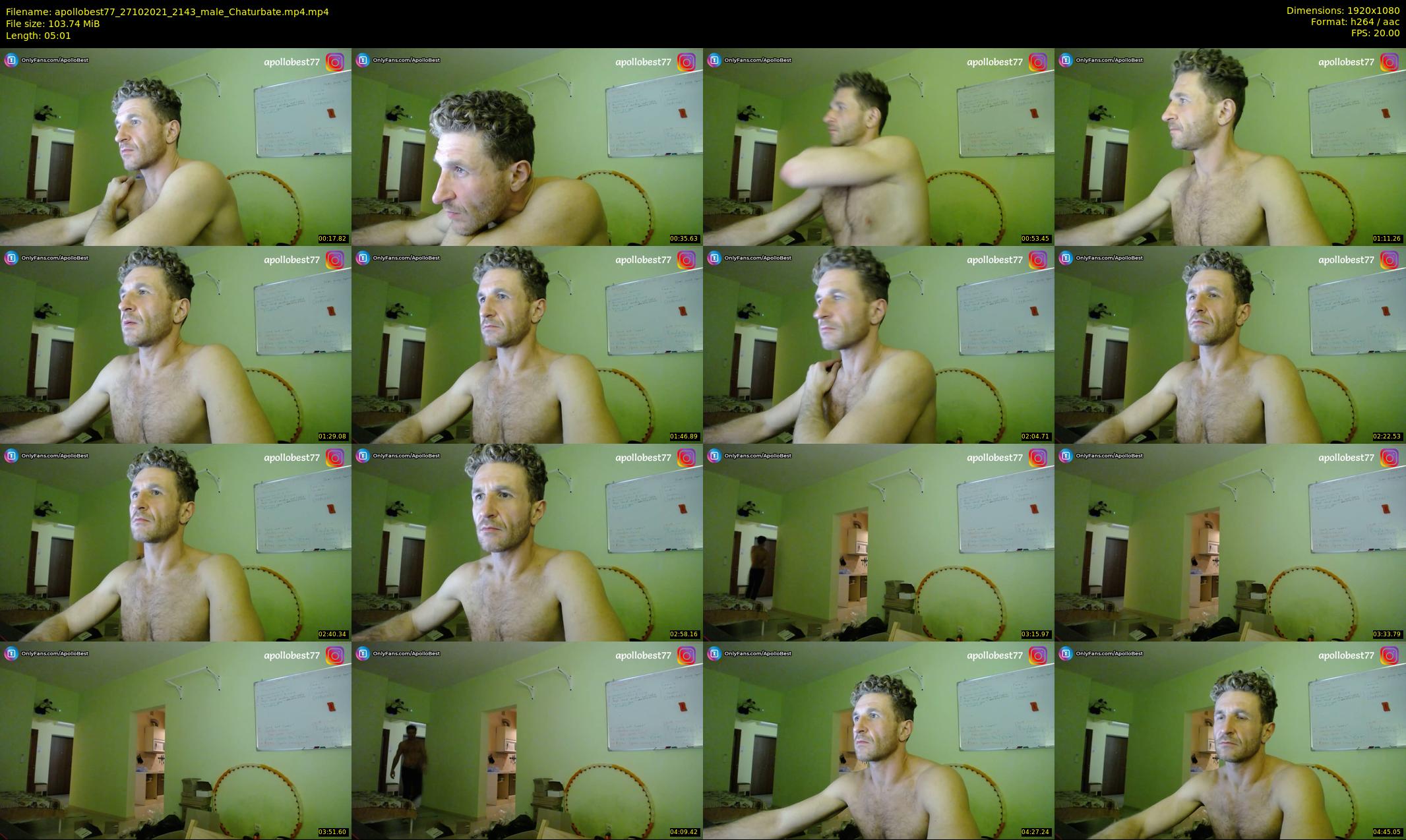 apollobest77 — 6 minute Chaturbate male cam show recording, 1080p, Oct 27, 2021