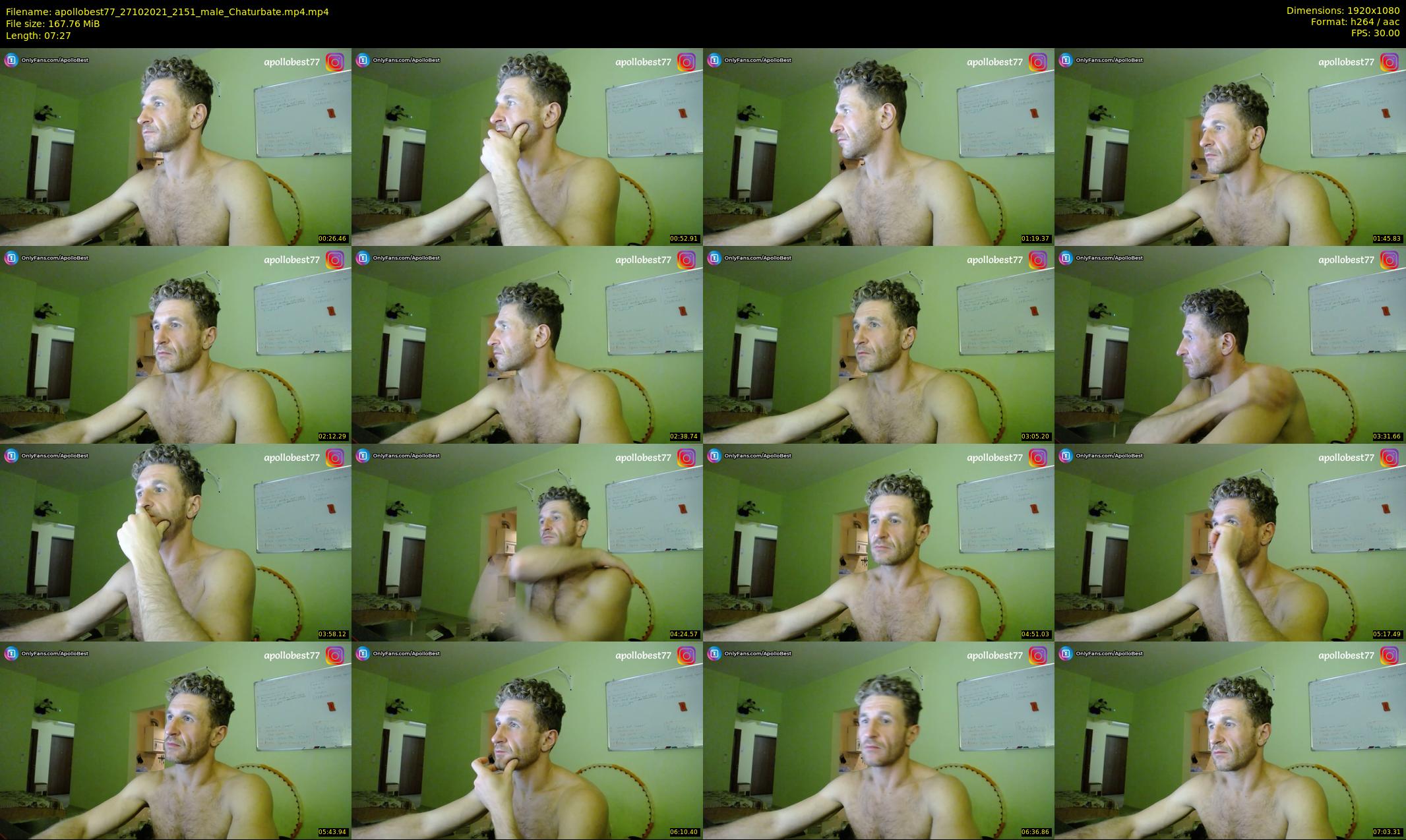 apollobest77 — 8 minute Chaturbate male cam show recording, 1080p, Oct 27, 2021