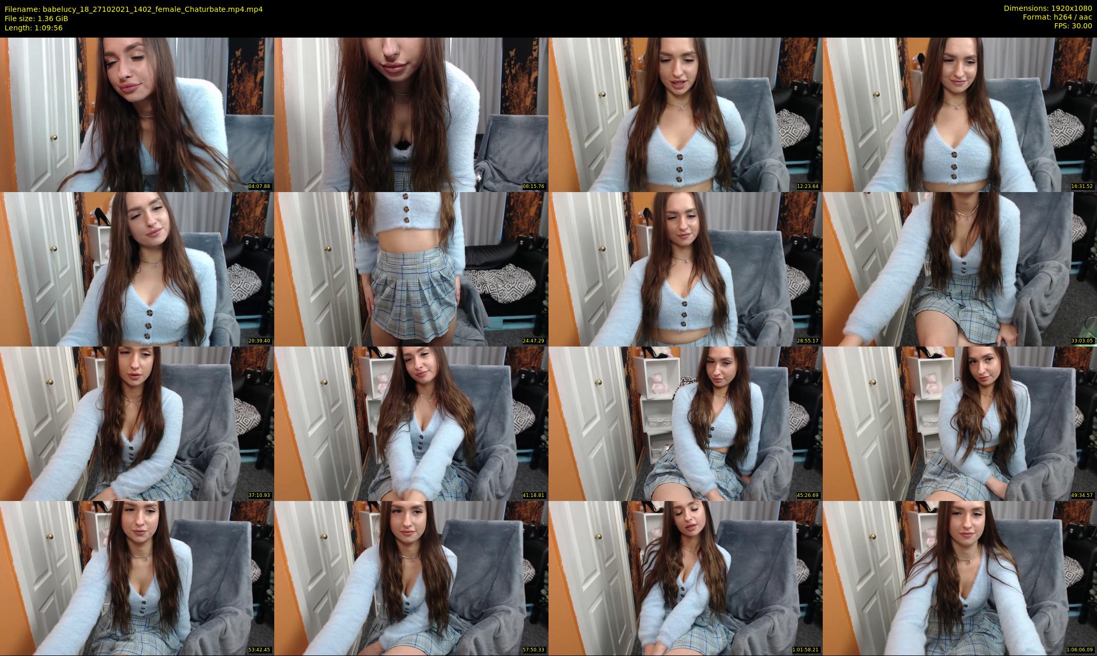 babelucy_18 — 70 minute Chaturbate female cam show recording, 1080p, Oct 27, 2021
