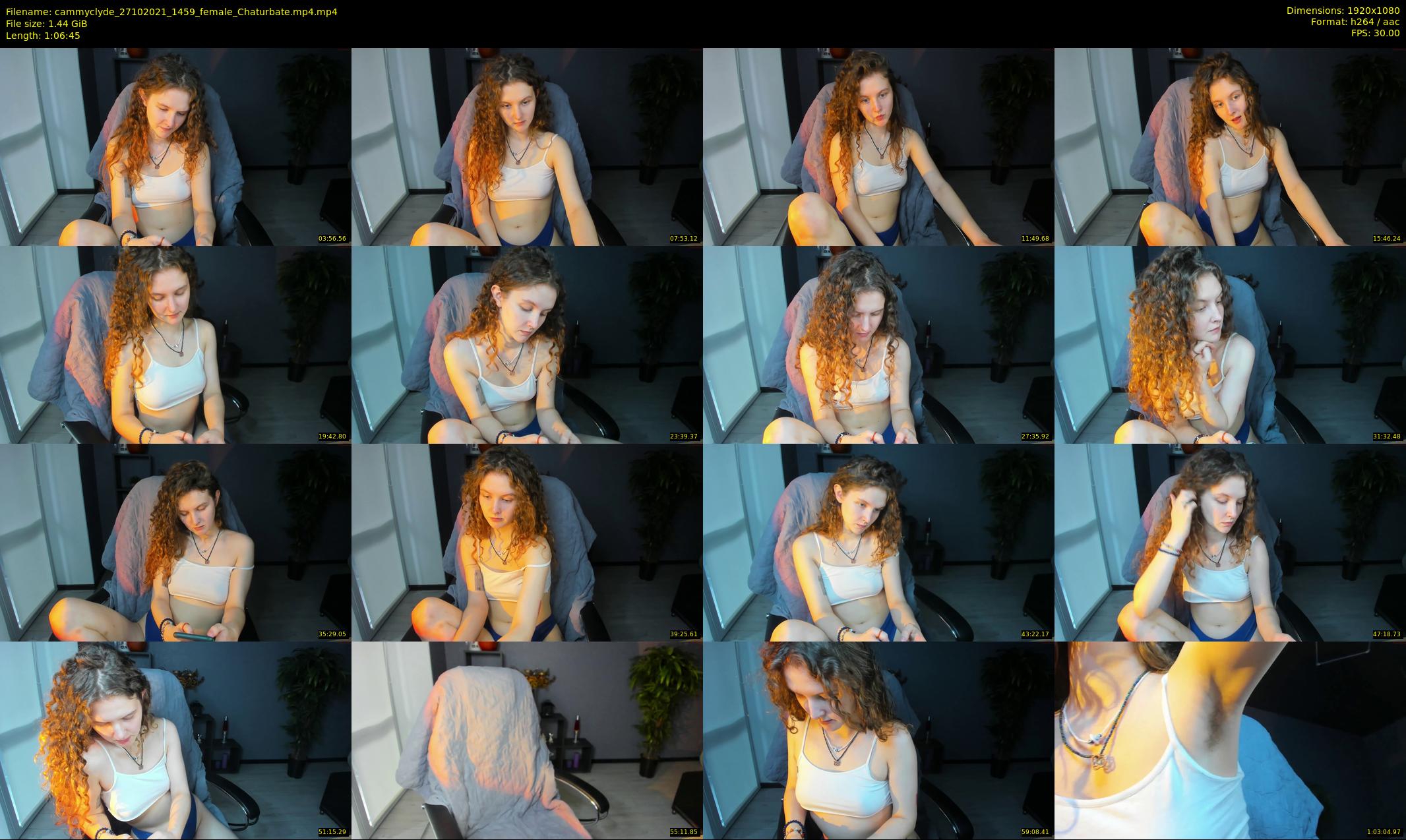 cammyclyde — 67 minute Chaturbate female cam show recording, 1080p, Oct 27, 2021