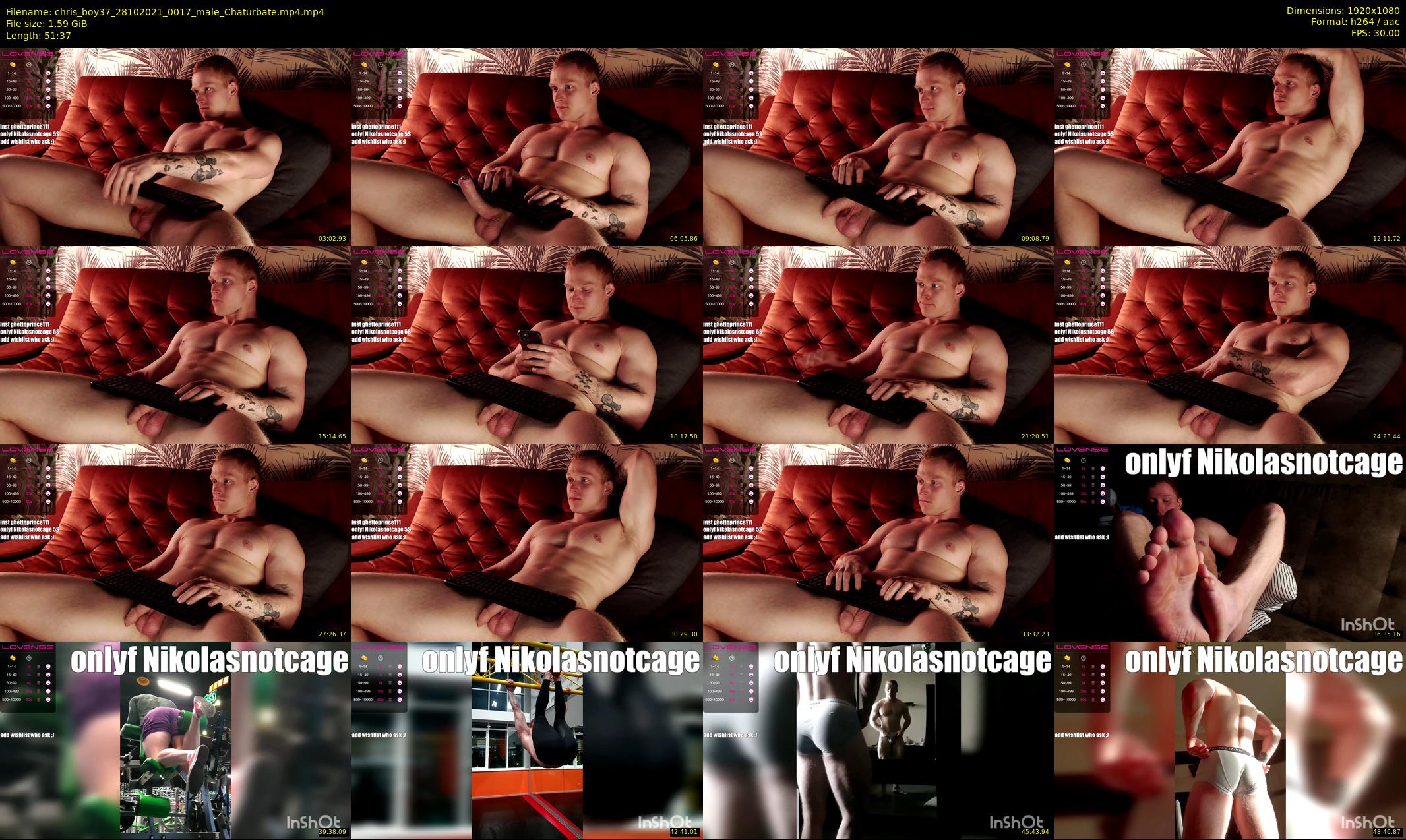 chris_boy37 — 52 minute Chaturbate male cam show recording, 1080p, Oct 28, 2021