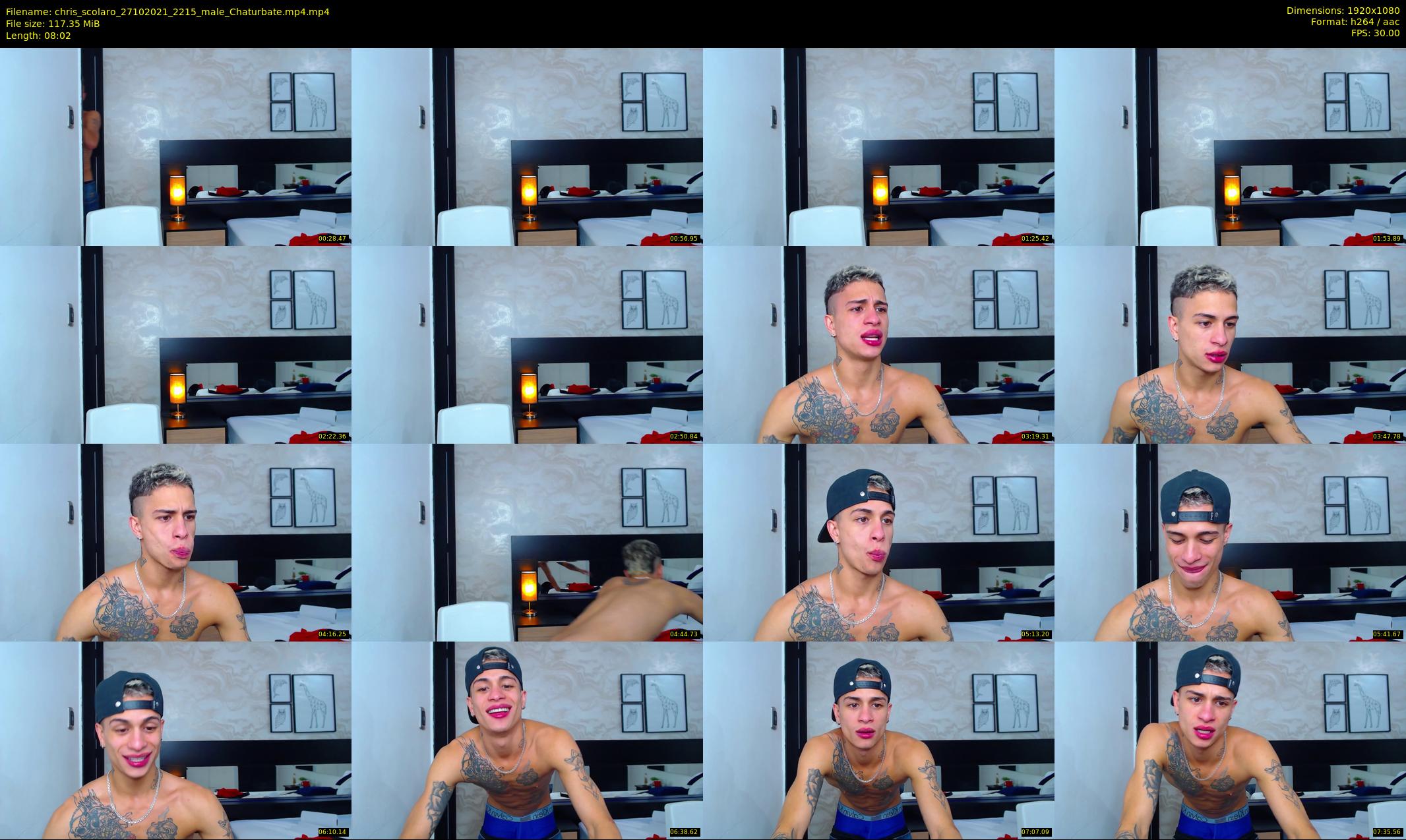 chris_scolaro — 9 minute Chaturbate male cam show recording, 1080p, Oct 27, 2021