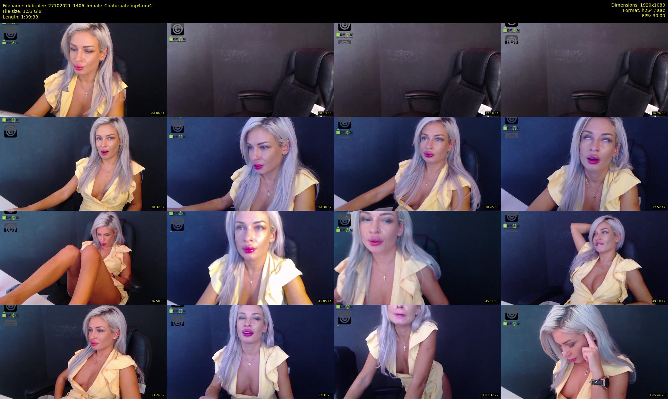 debralee — 70 minute Chaturbate female cam show recording, 1080p, Oct 27, 2021