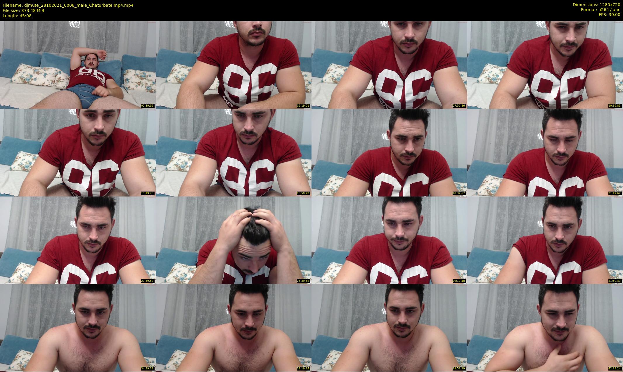 djmute — 46 minute Chaturbate male cam show recording, 720p, Oct 28, 2021
