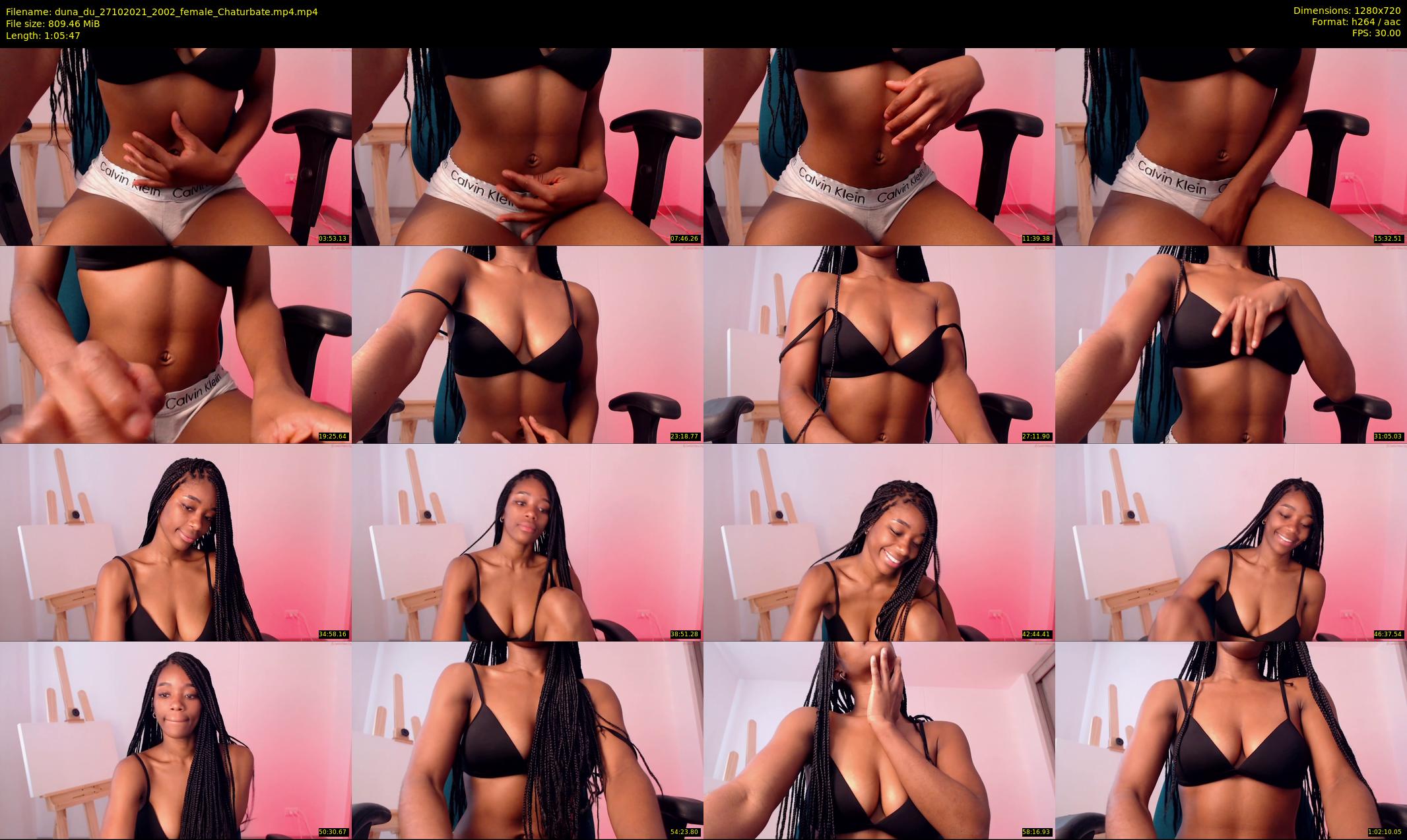 duna_du — 66 minute Chaturbate female cam show recording, 720p, Oct 27, 2021