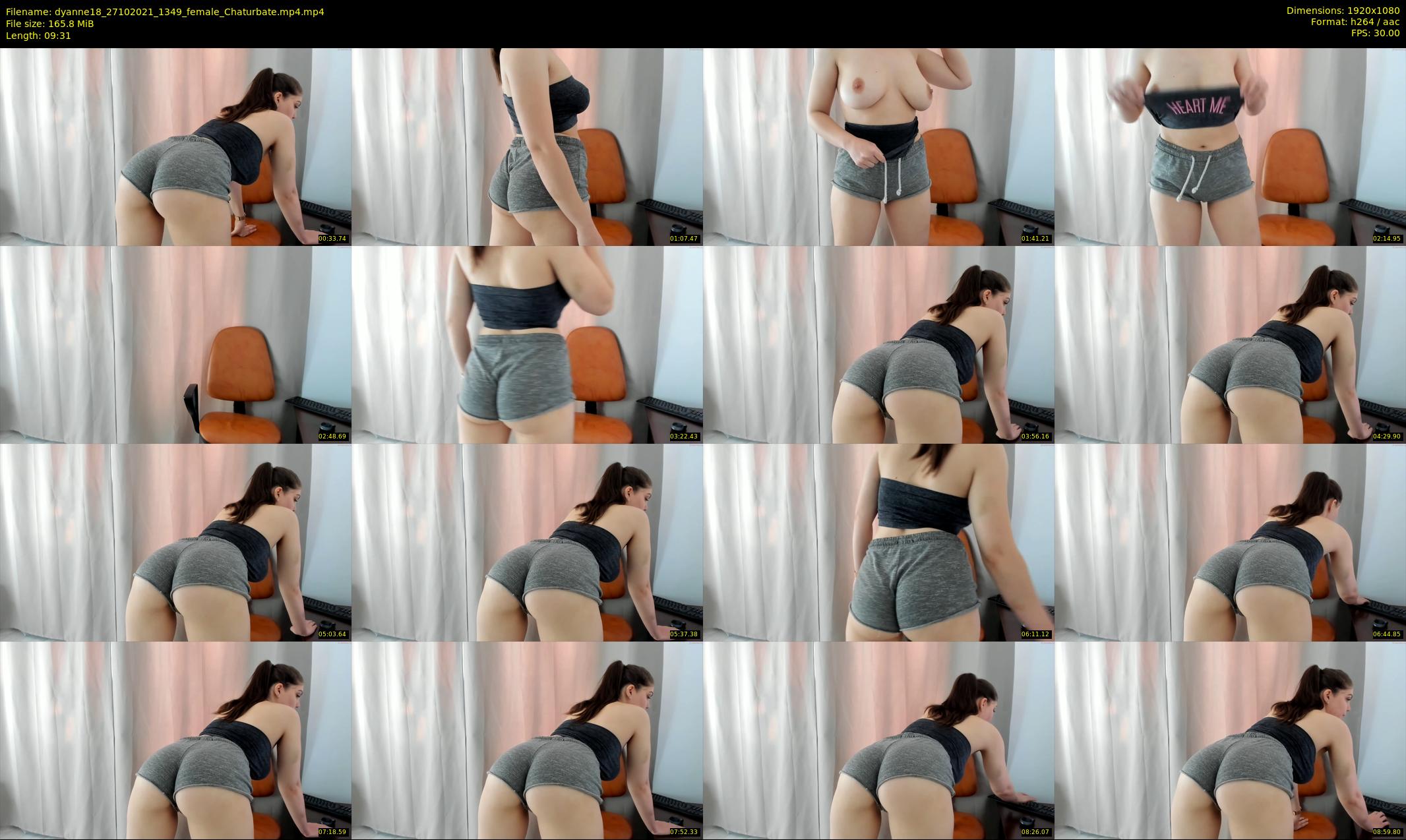dyanne18 — 10 minute Chaturbate female cam show recording, 1080p, Oct 27, 2021
