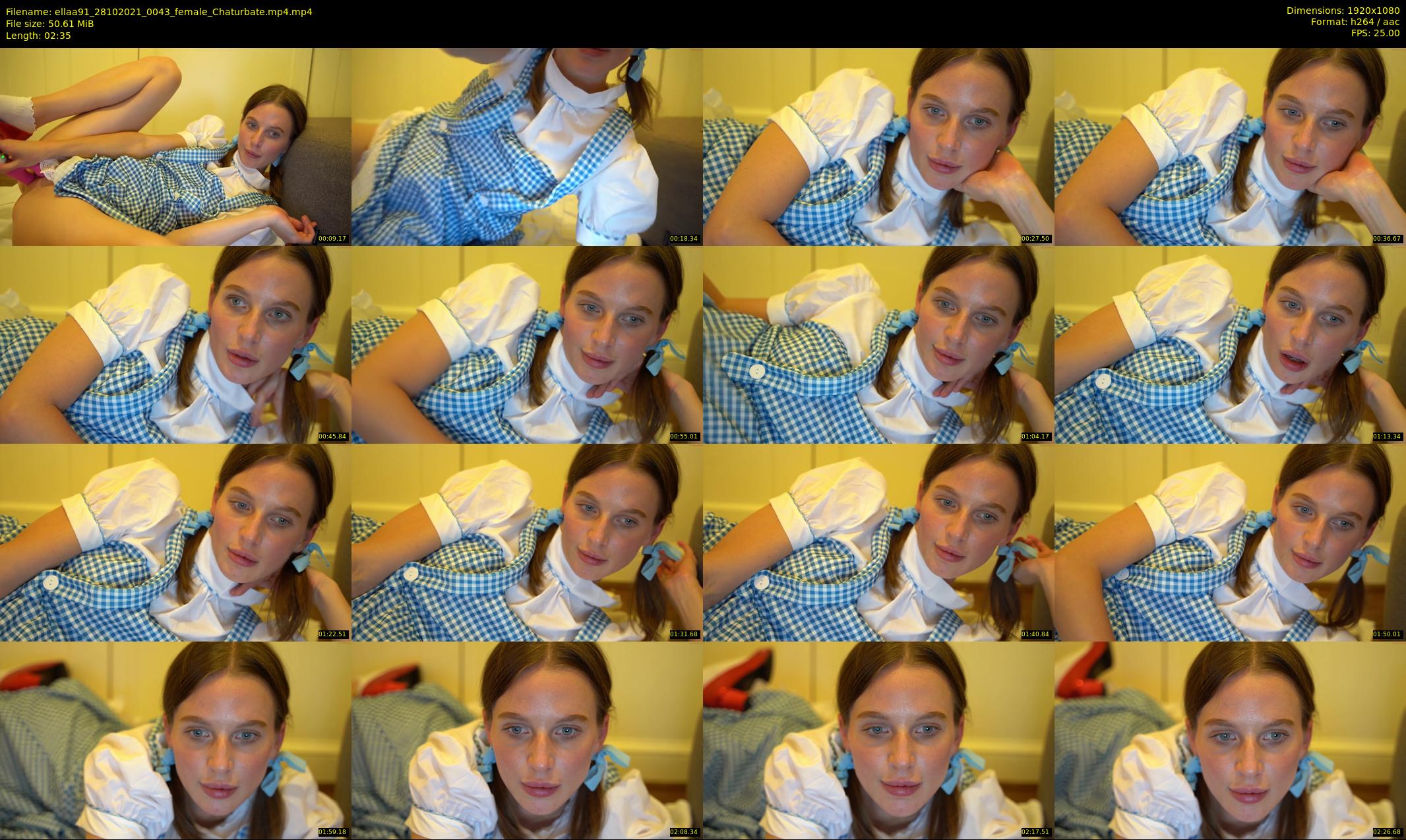 ellaa91 — 3 minute Chaturbate female cam show recording, 1080p, Oct 28, 2021