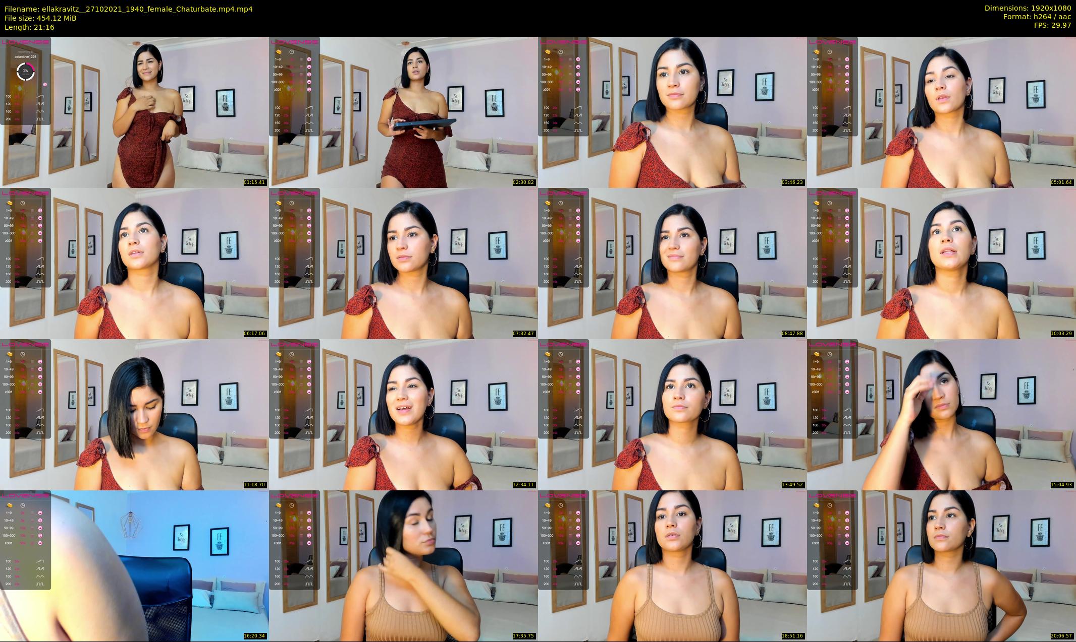 ellakravitz_ — 22 minute Chaturbate female cam show recording, 1080p, Oct 27, 2021