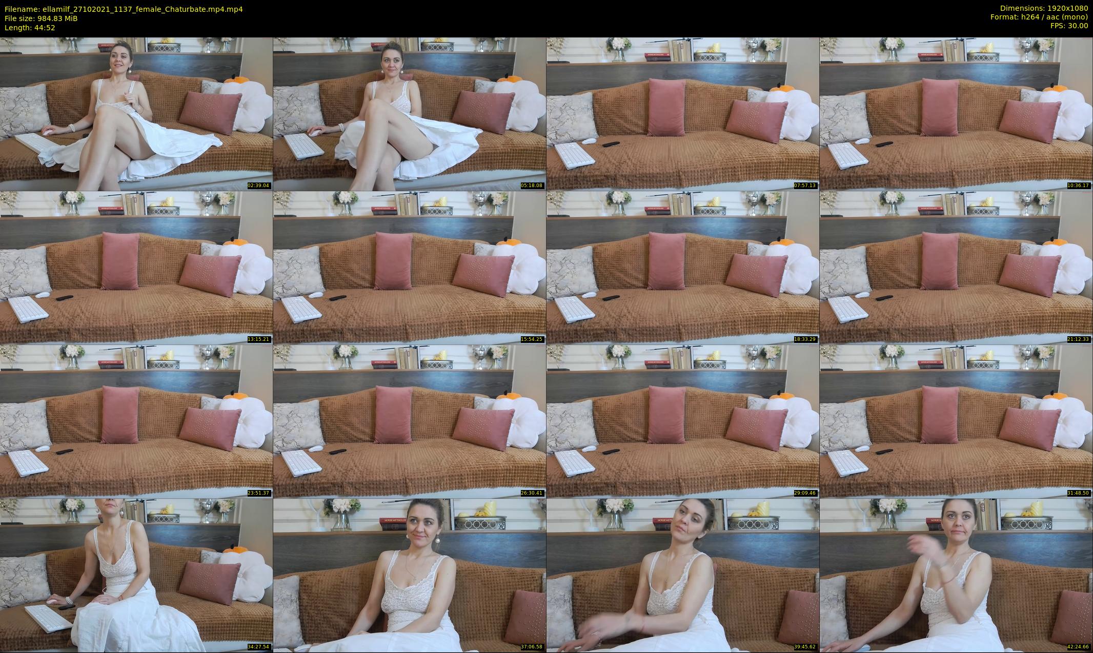 ellamilf — 45 minute Chaturbate female cam show recording, 1080p, Oct 27, 2021