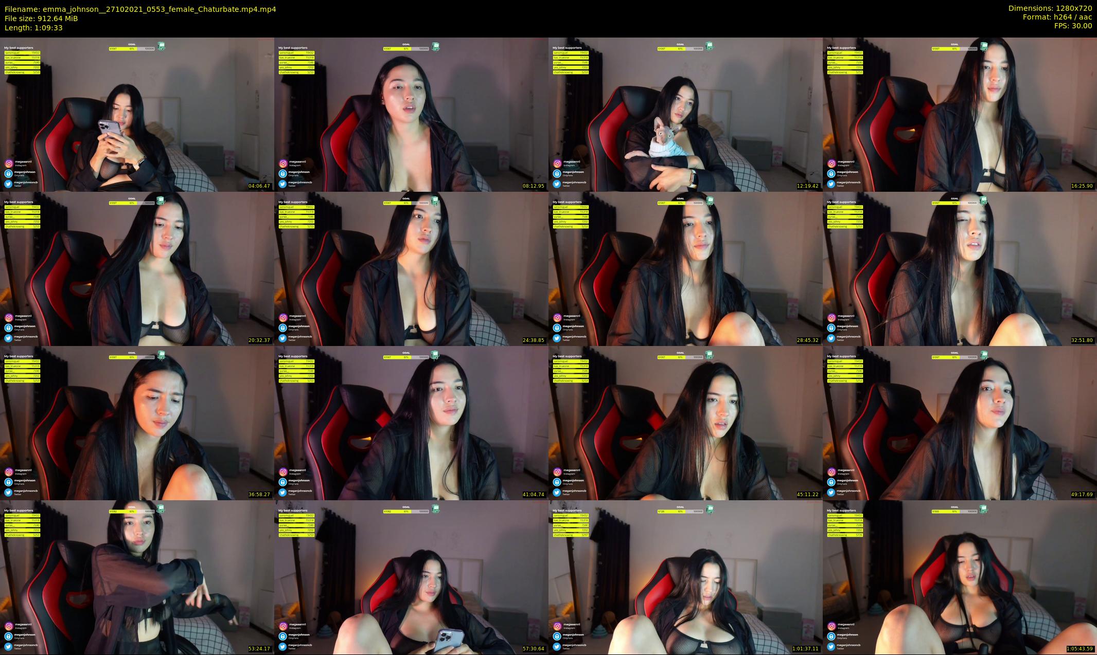 emma_johnson_ — 70 minute Chaturbate female cam show recording, 720p, Oct 27, 2021