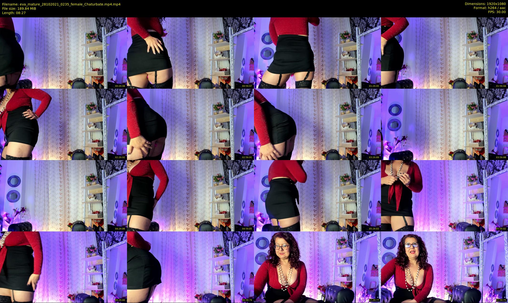 eva_mature — 9 minute Chaturbate female cam show recording, 1080p, Oct 28, 2021