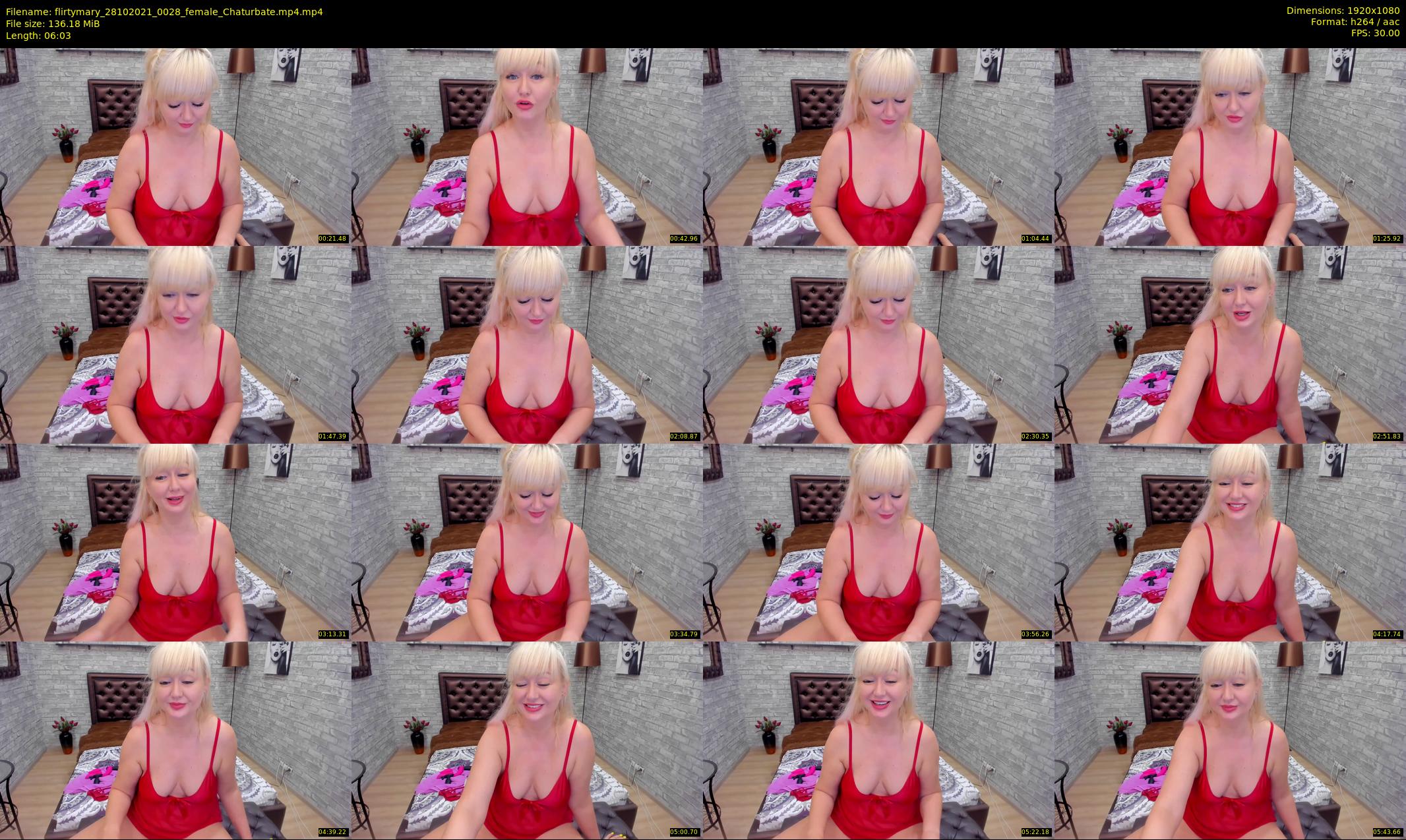 flirtymary — 7 minute Chaturbate female cam show recording, 1080p, Oct 28, 2021