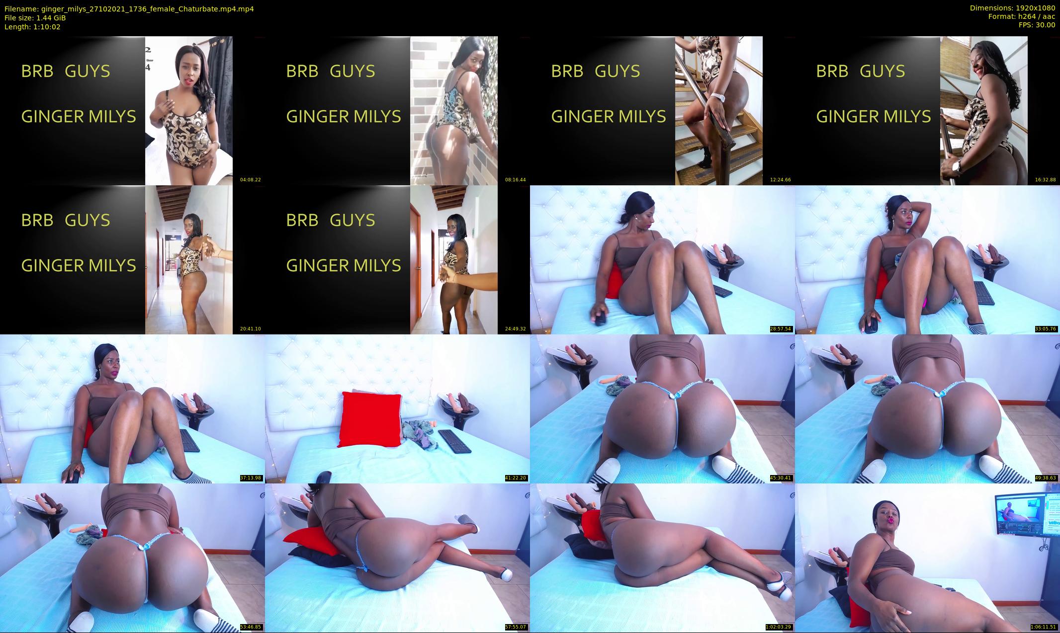 ginger_milys — 71 minute Chaturbate female cam show recording, 1080p, Oct 27, 2021