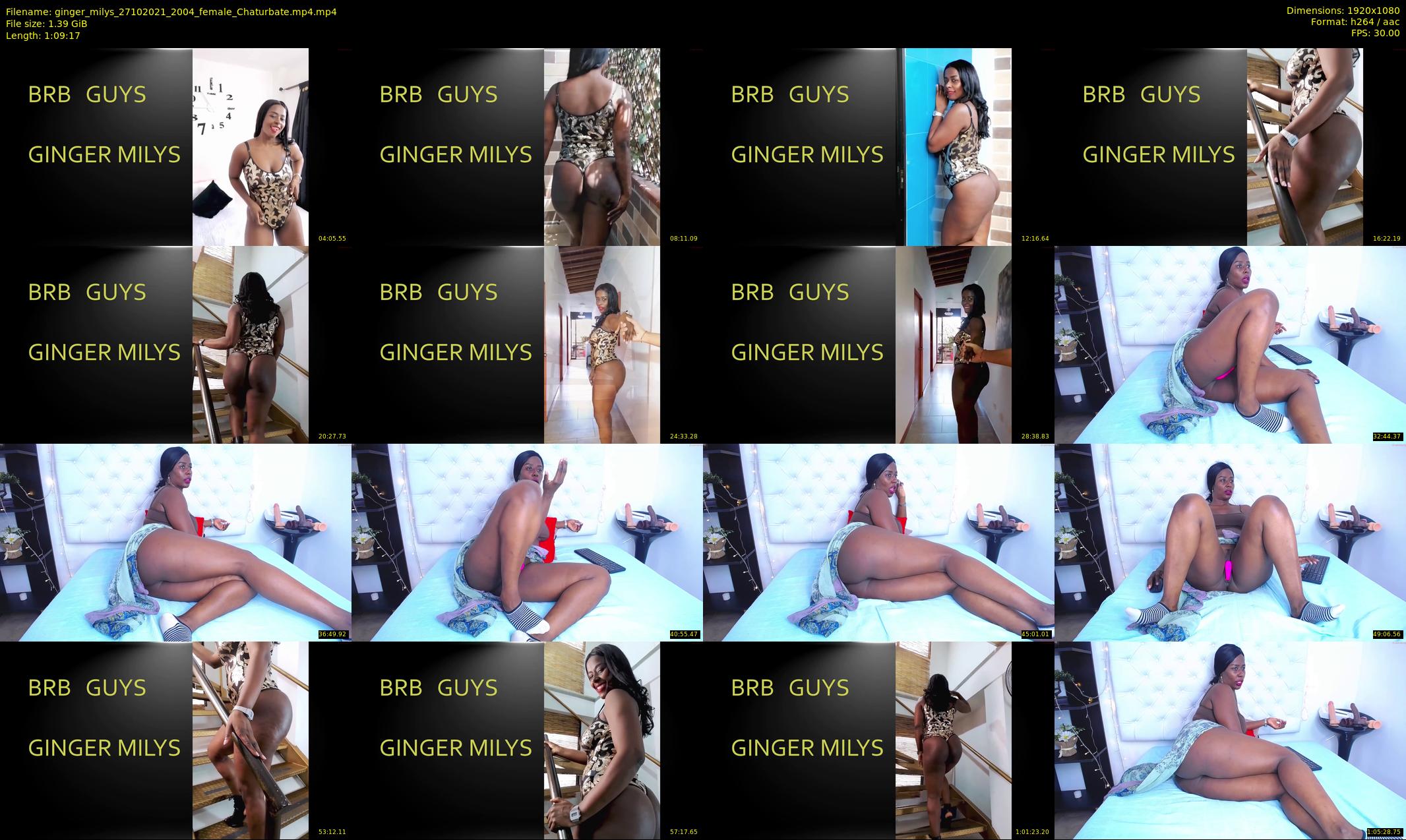ginger_milys — 70 minute Chaturbate female cam show recording, 1080p, Oct 27, 2021