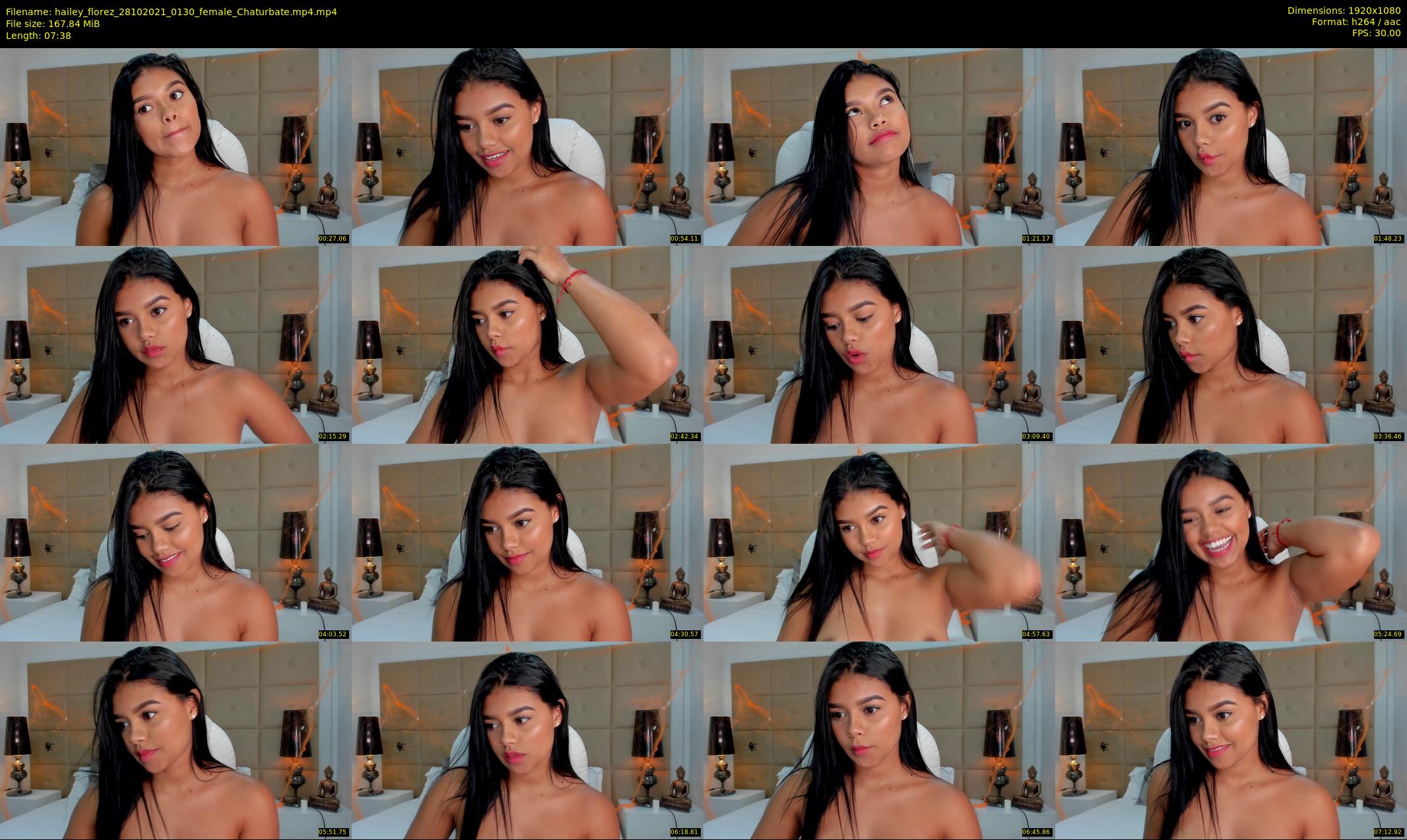 hailey_florez — 8 minute Chaturbate female cam show recording, 1080p, Oct 28, 2021