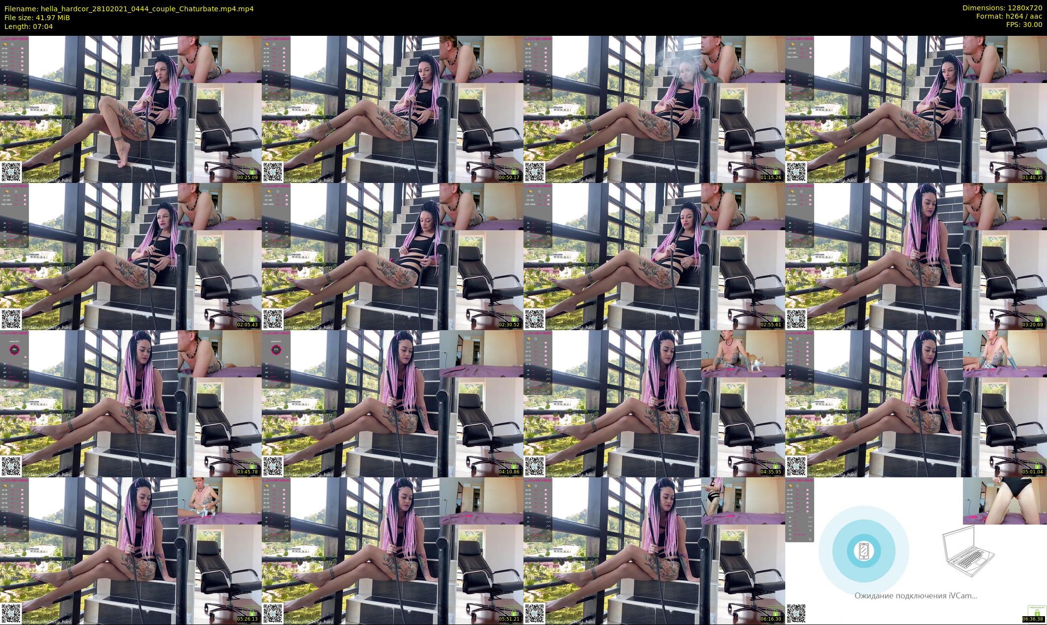 hella_hardcor — 8 minute Chaturbate female cam show recording, 720p, Oct 28, 2021