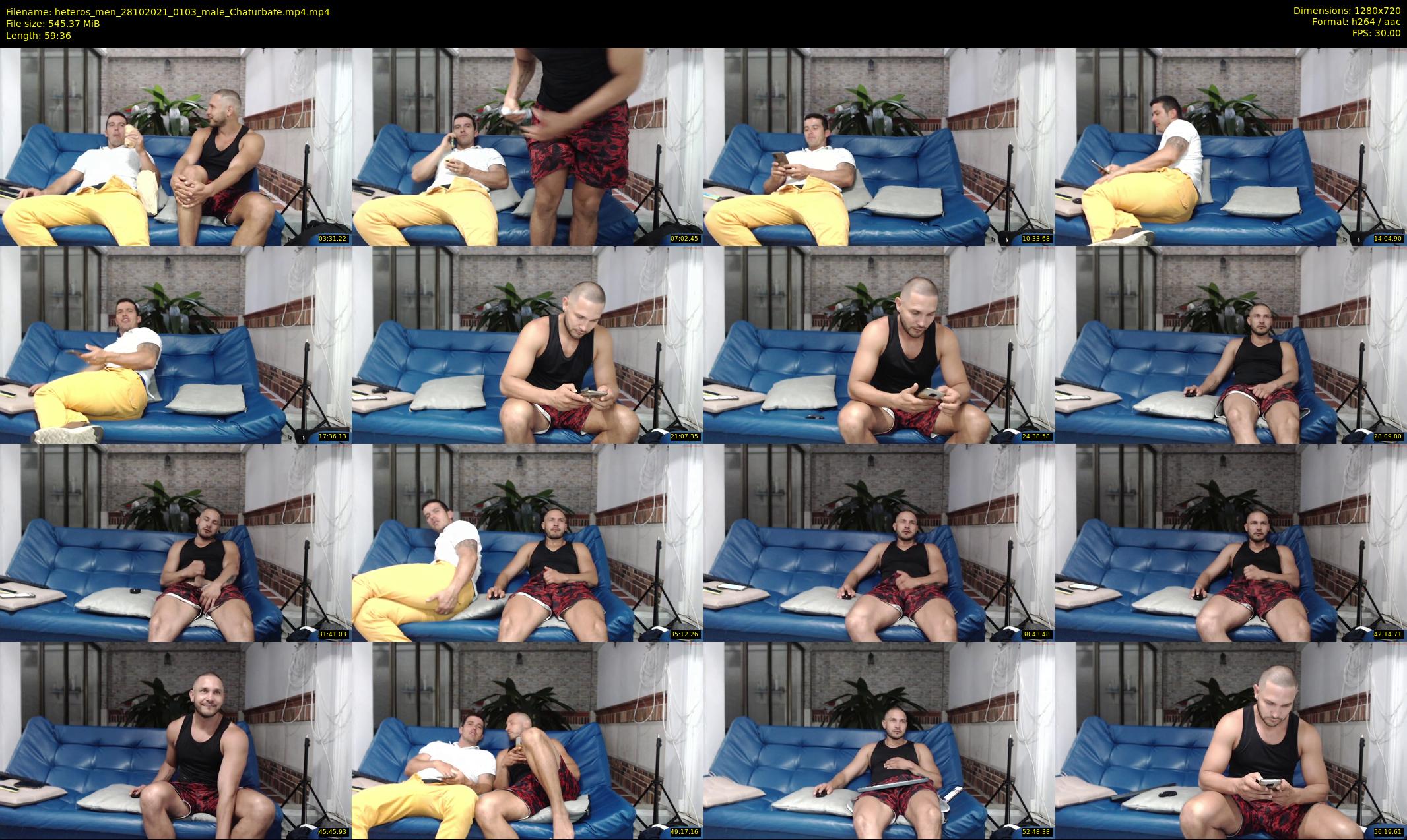 heteros_men — 60 minute Chaturbate male cam show recording, 720p, Oct 28, 2021