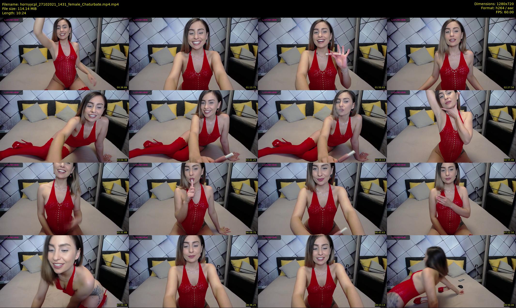 hornyycpl — 11 minute Chaturbate couple cam show recording, 720p, Oct 27, 2021