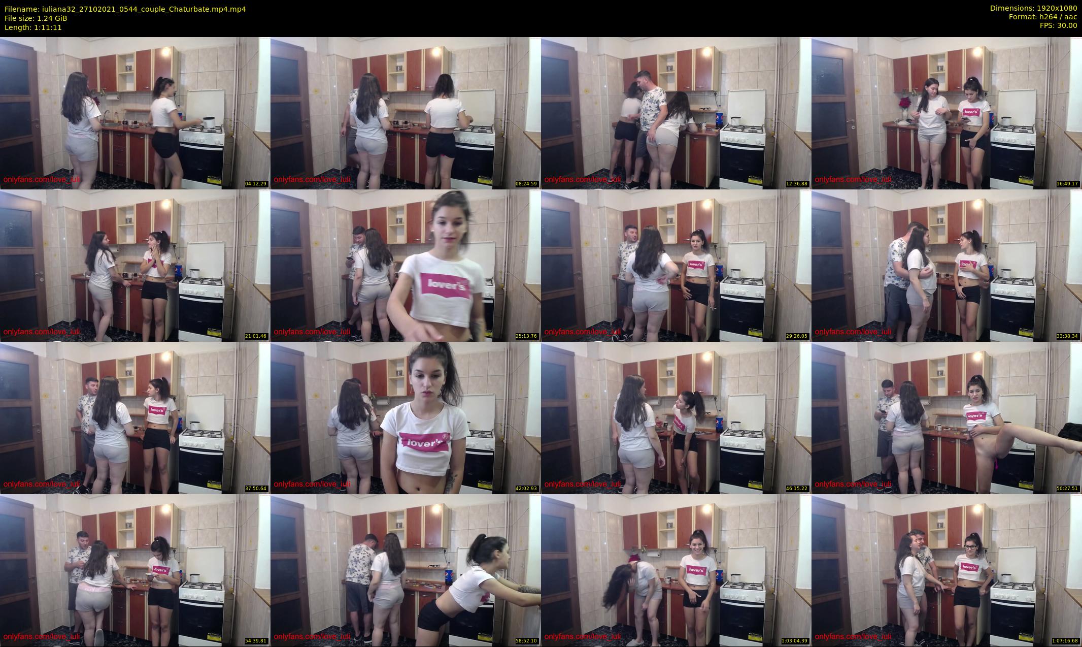 iuliana32 — 72 minute Chaturbate couple cam show recording, 1080p, Oct 27, 2021