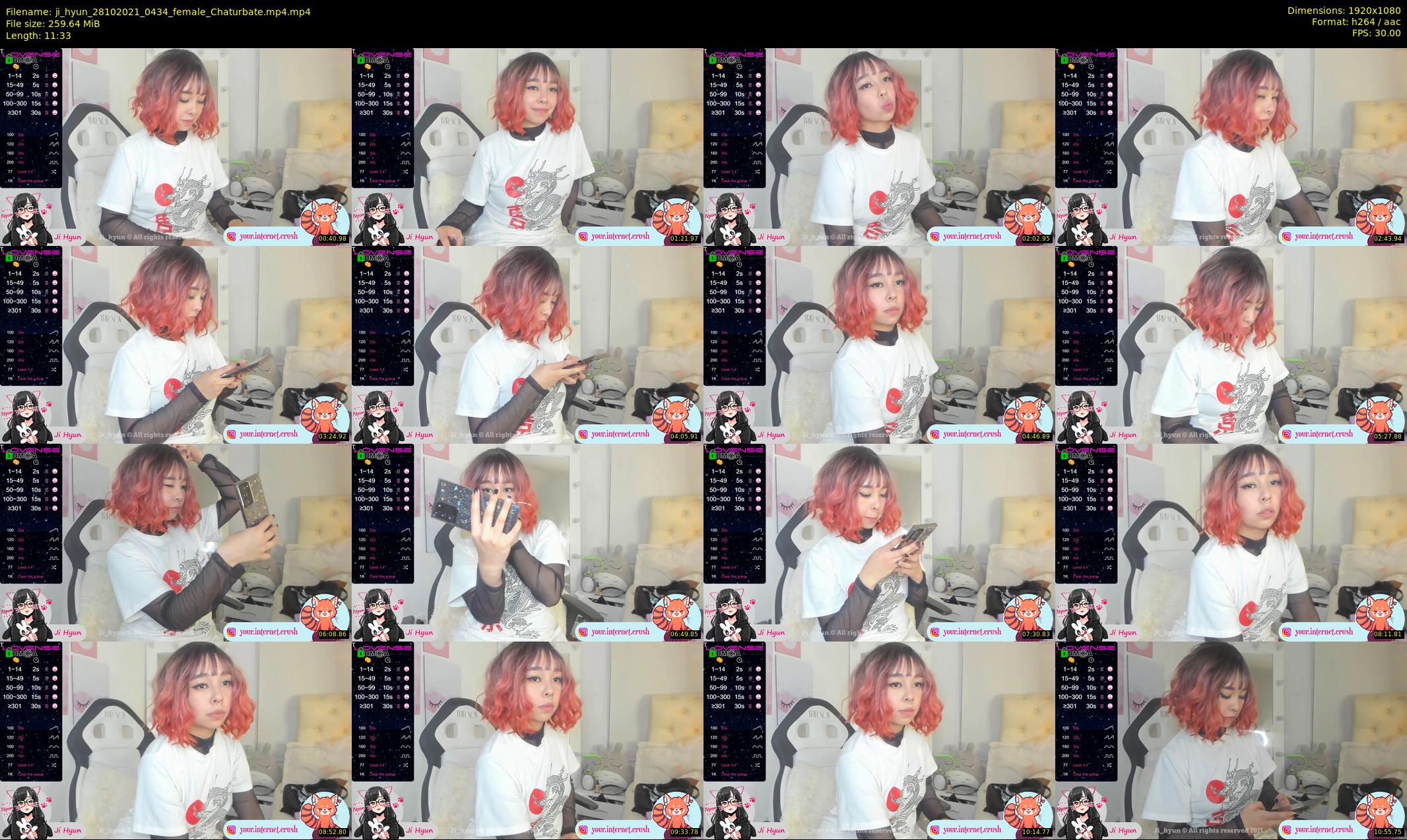 ji_hyun — 12 minute Chaturbate female cam show recording, 1080p, Oct 28, 2021