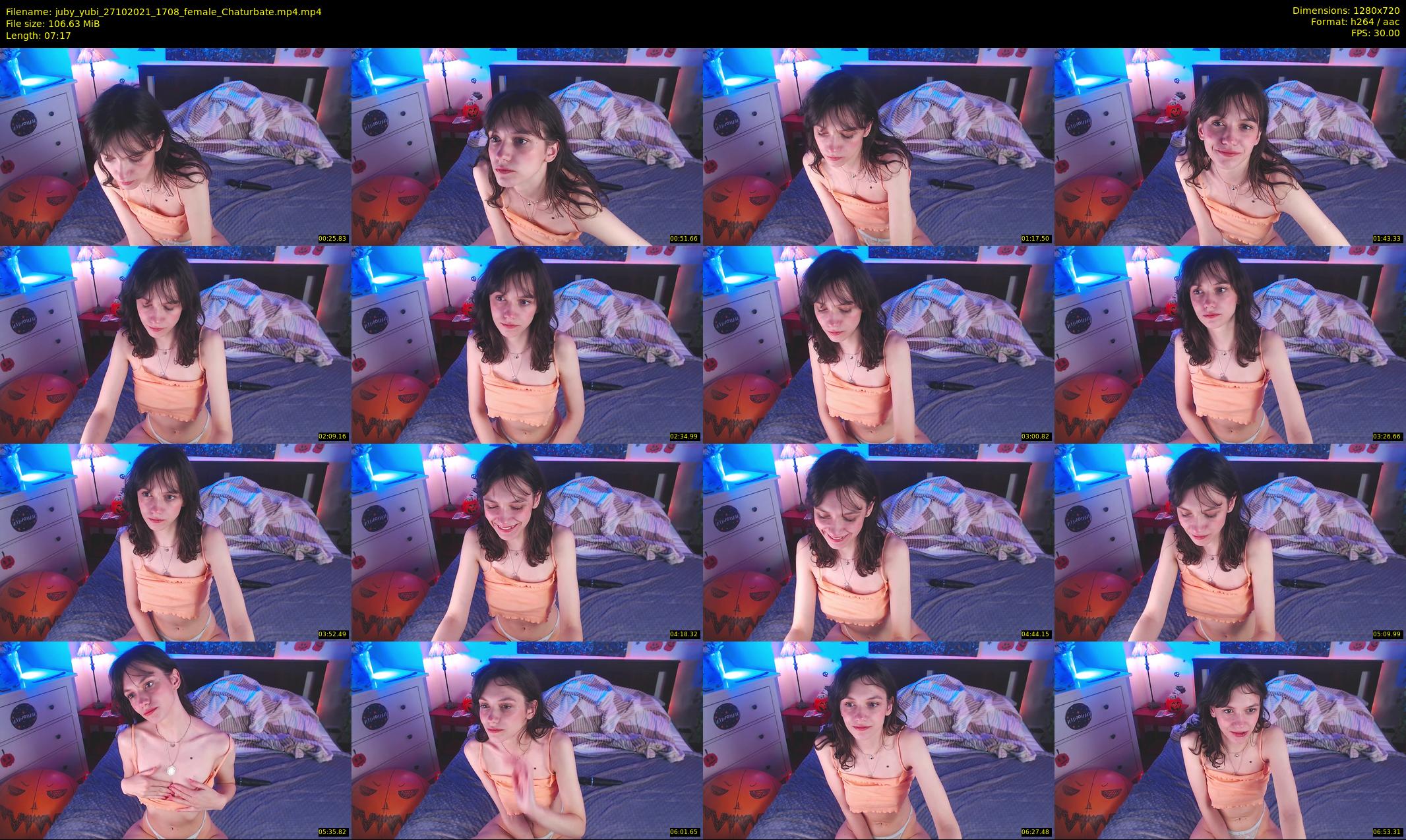 juby_yubi — 8 minute Chaturbate female cam show recording, 720p, Oct 27, 2021