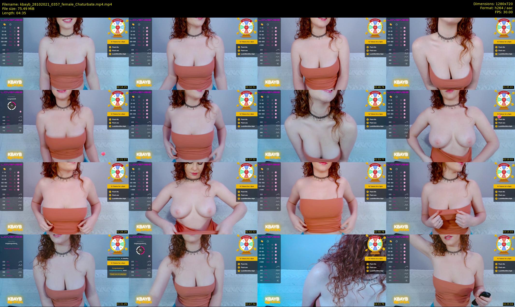 kbayb — 5 minute Chaturbate female cam show recording, 720p, Oct 28, 2021