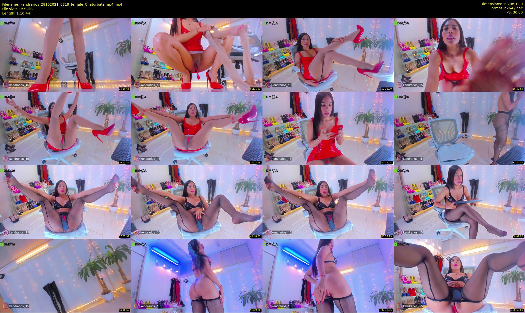 kendrarios — 71 minute Chaturbate female cam show recording, 1080p, Oct 28, 2021