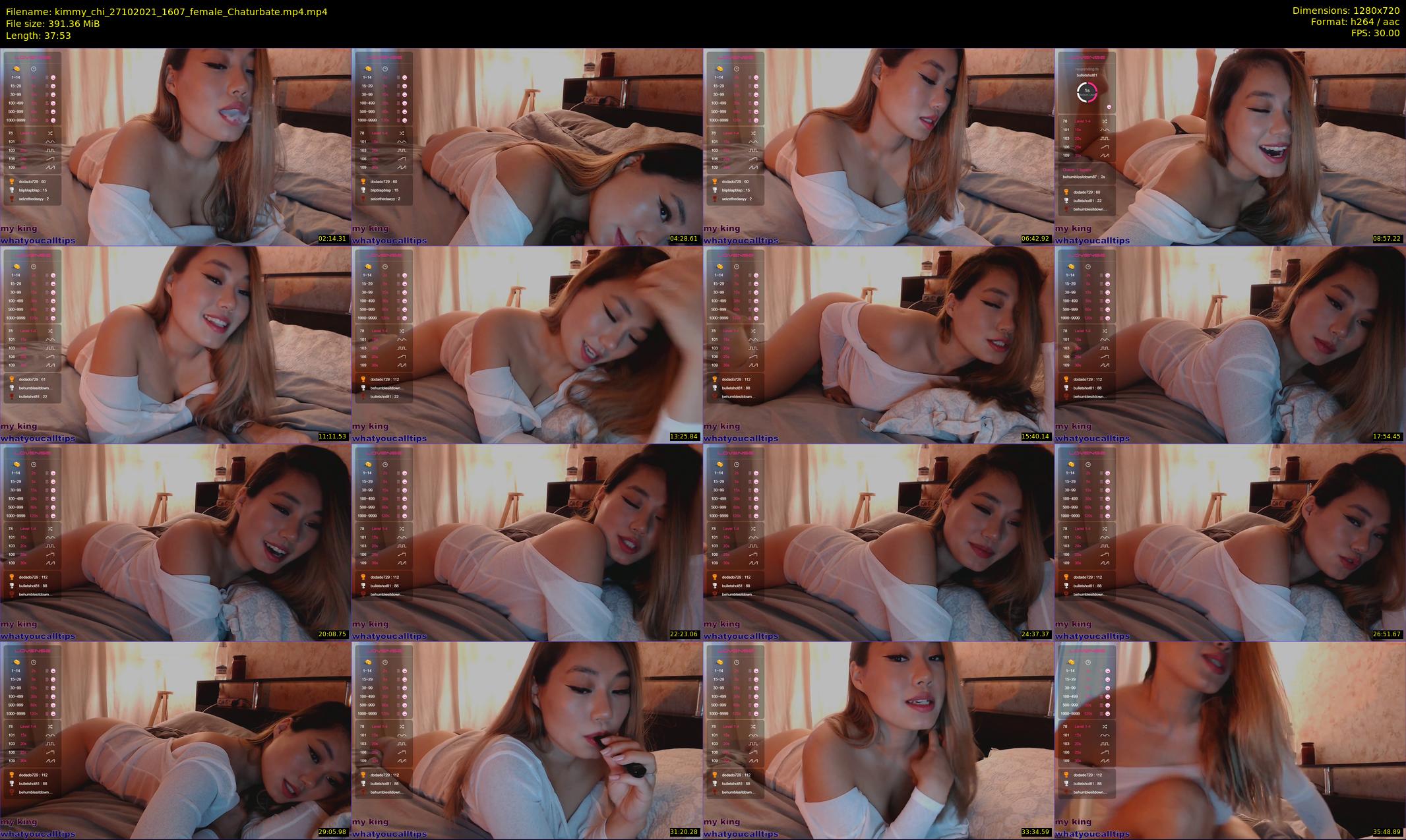 kimmy_chi — 38 minute Chaturbate female cam show recording, 720p, Oct 27, 2021