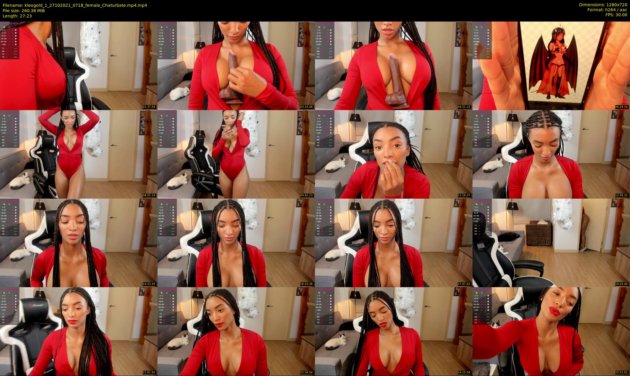 kleogold_1 — 28 minute Chaturbate female cam show recording, 720p, Oct 27, 2021