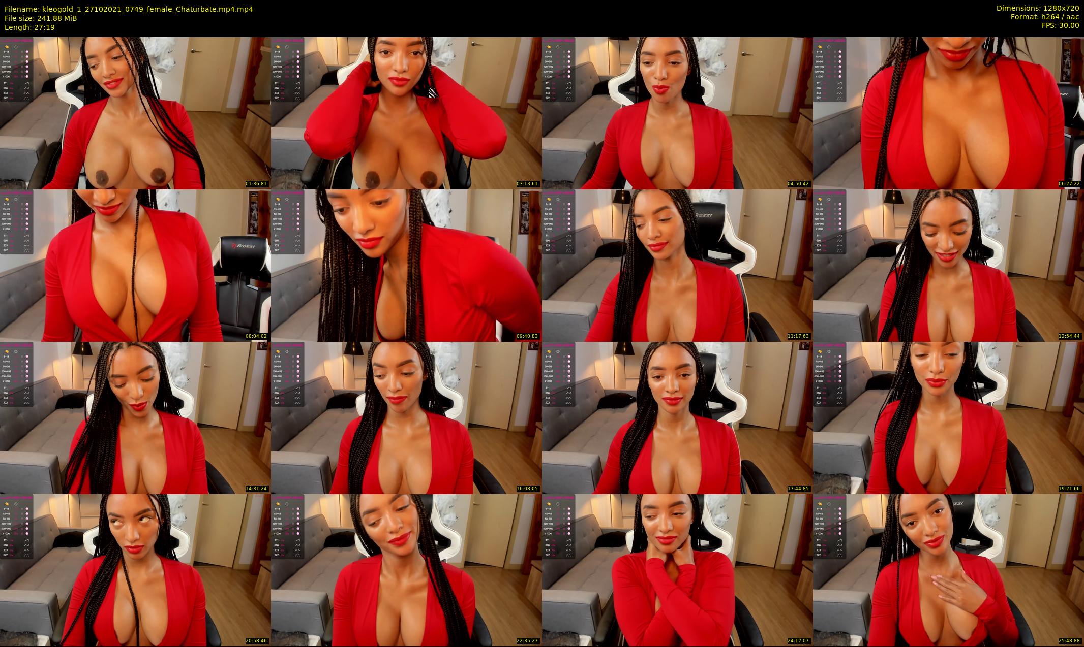 kleogold_1 — 28 minute Chaturbate female cam show recording, 720p, Oct 27, 2021