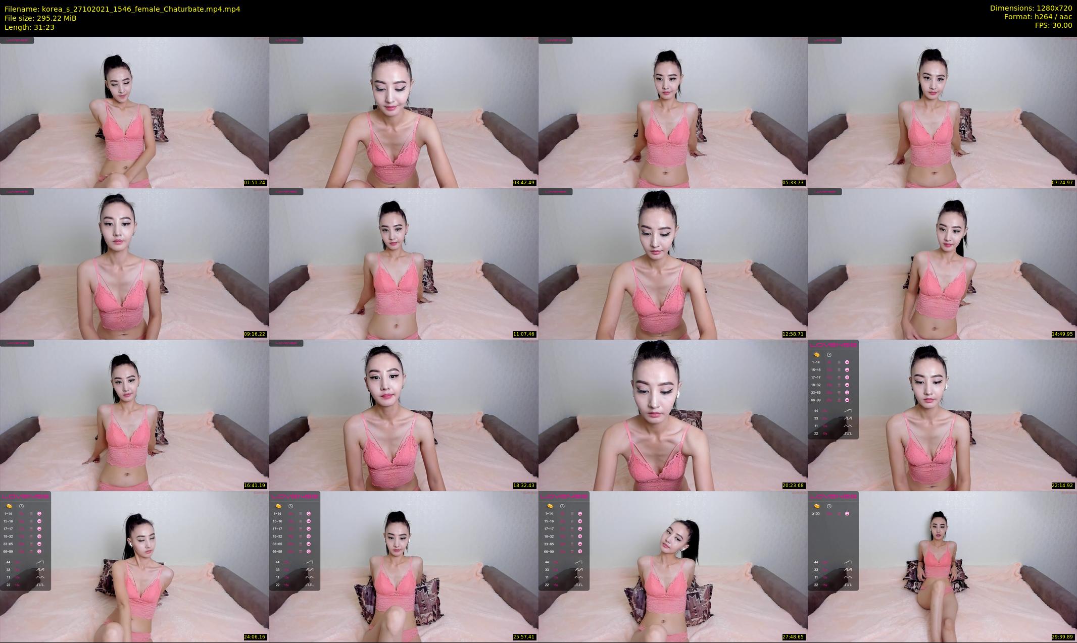 korea_s — 32 minute Chaturbate female cam show recording, 720p, Oct 27, 2021