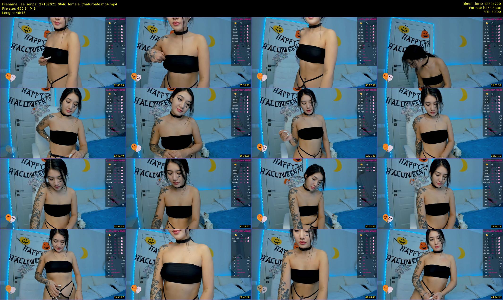 lee_senpai — 47 minute Chaturbate female cam show recording, 720p, Oct 27, 2021