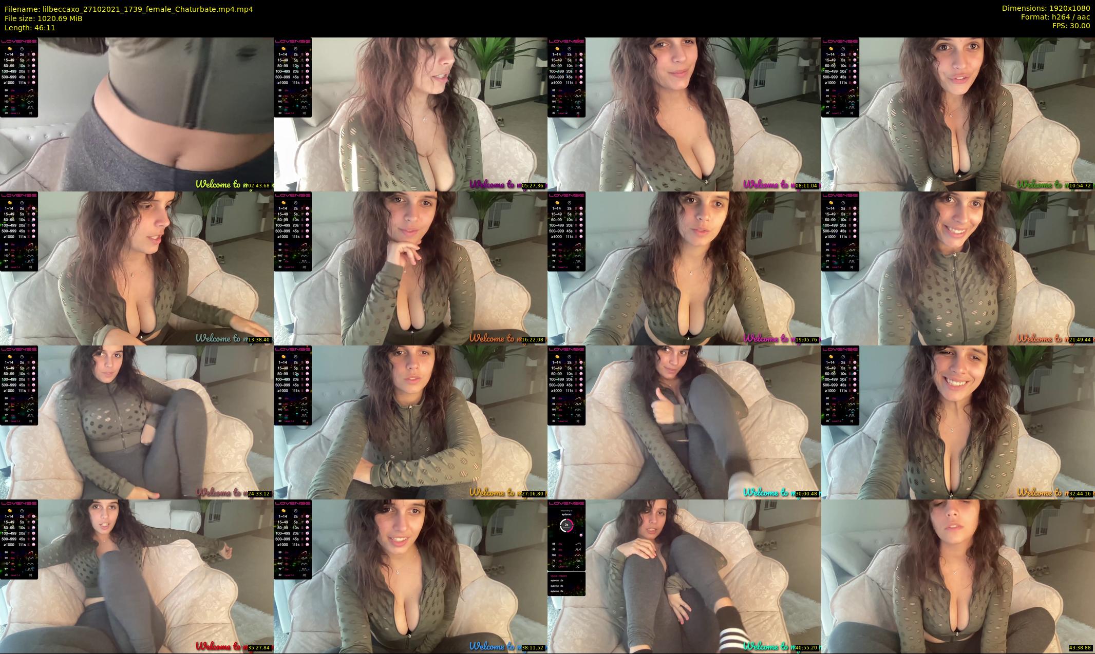 lilbeccaxo — 47 minute Chaturbate female cam show recording, 1080p, Oct 27, 2021