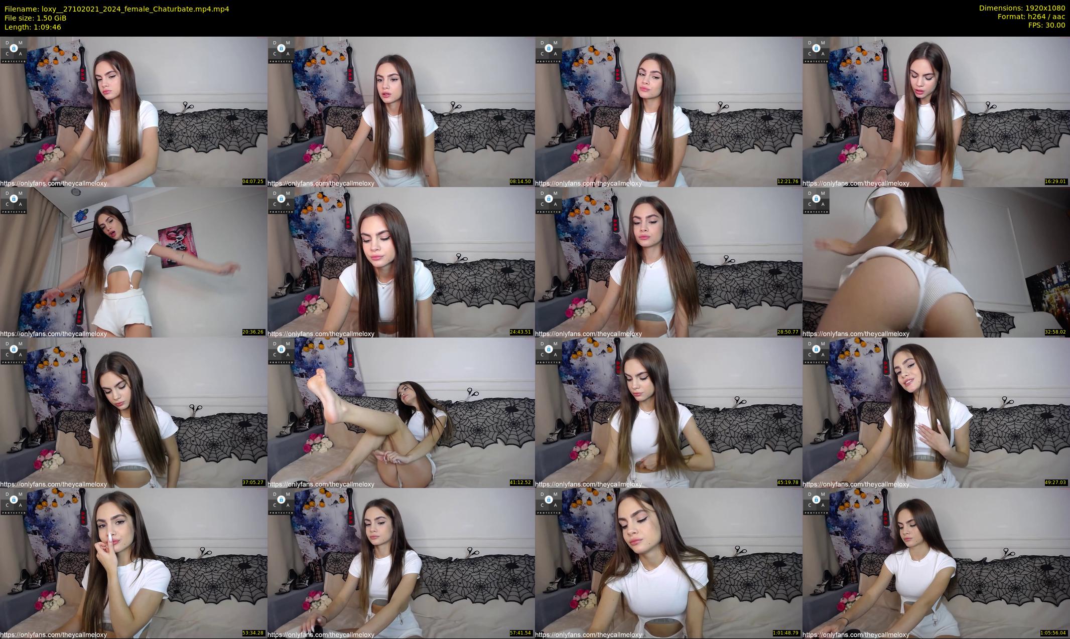 loxy_ — 70 minute Chaturbate female cam show recording, 1080p, Oct 27, 2021
