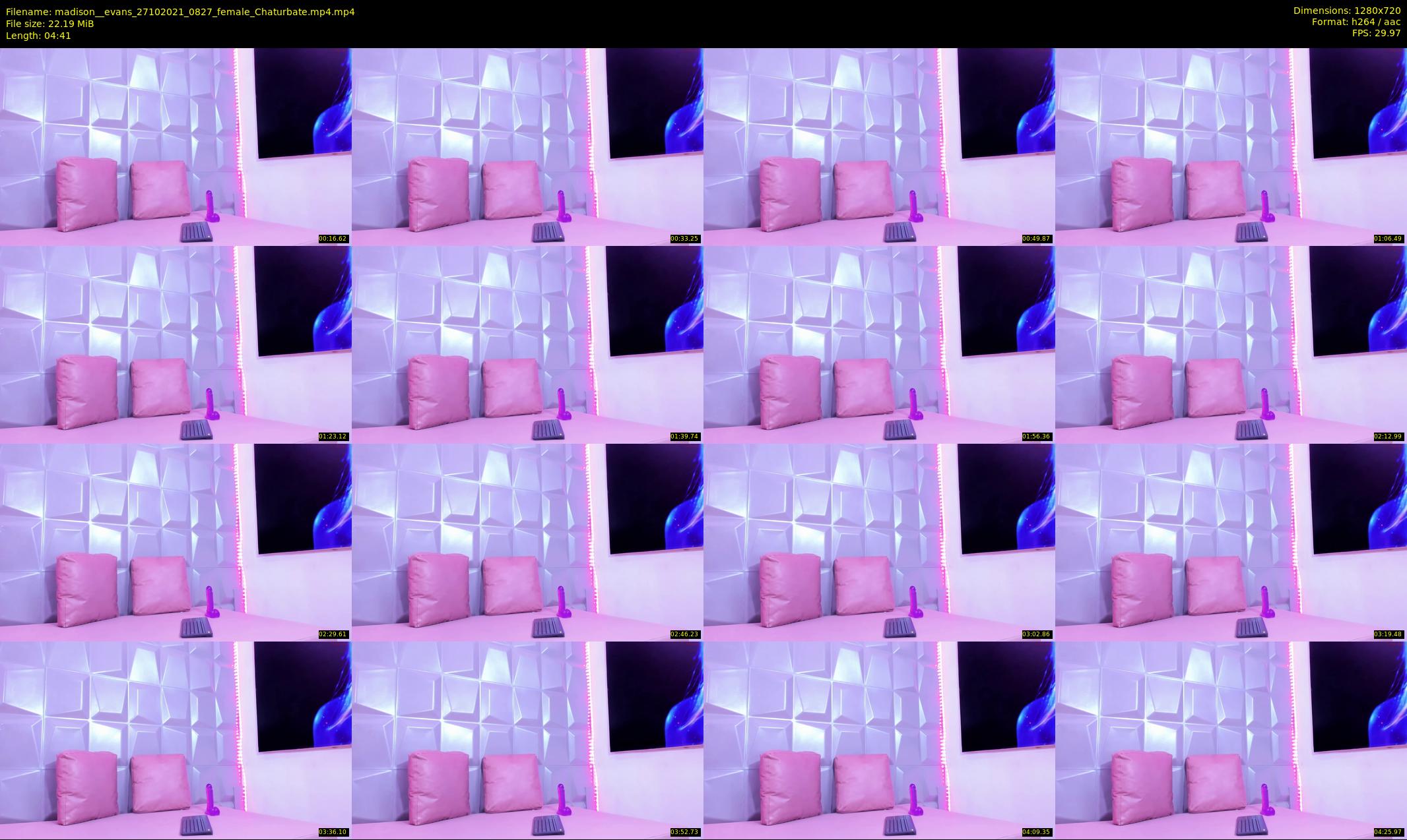 madison__evans — 5 minute Chaturbate female cam show recording, 720p, Oct 27, 2021