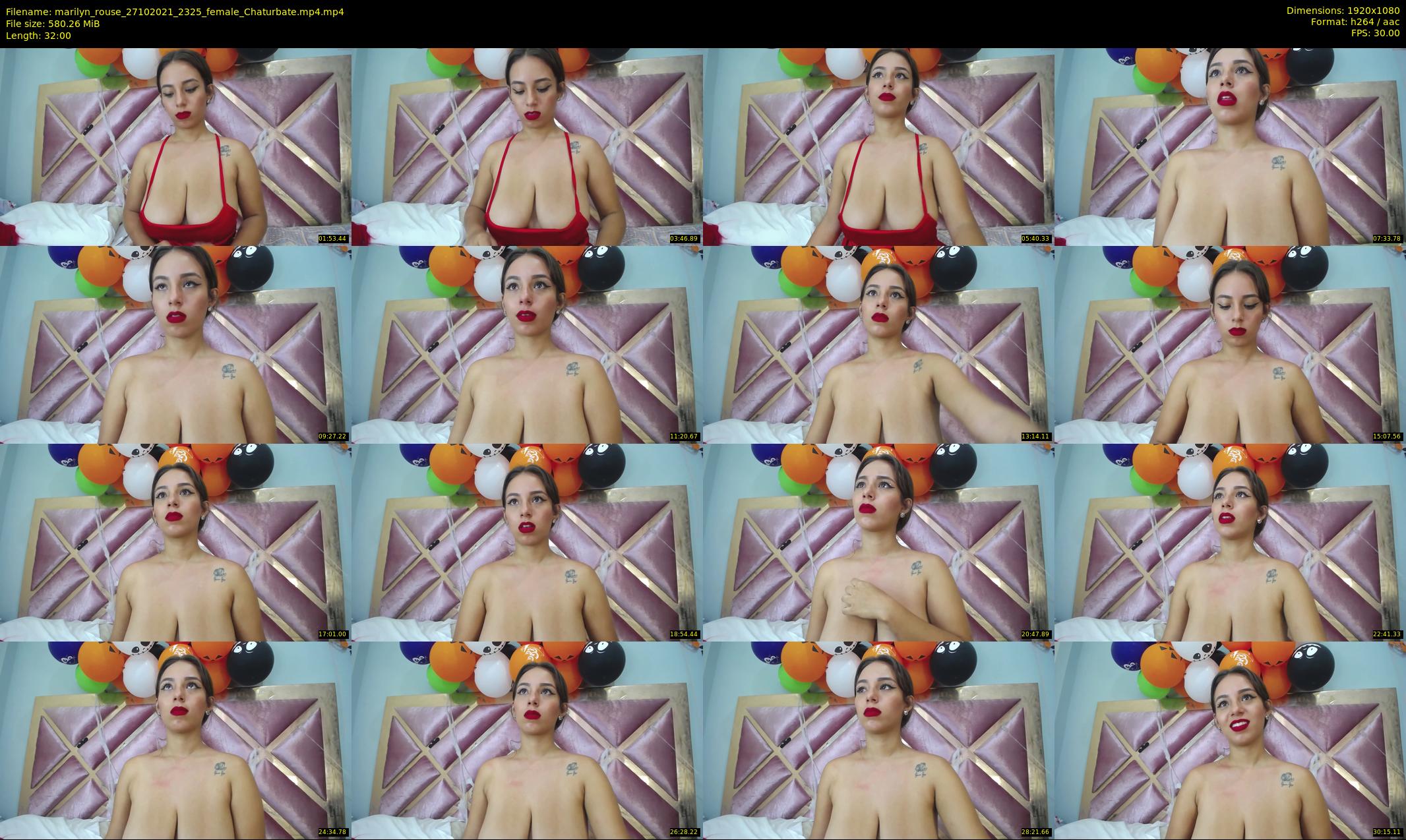 marilyn_rouse — 32 minute Chaturbate female cam show recording, 1080p, Oct 27, 2021