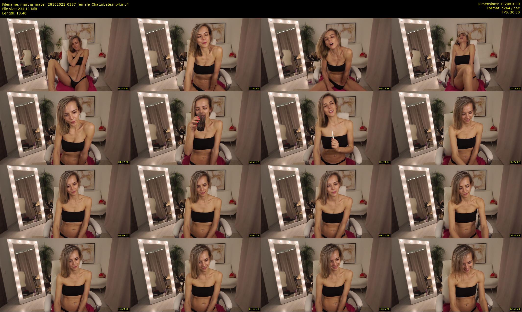 martha_mayer — 14 minute Chaturbate female cam show recording, 1080p, Oct 28, 2021