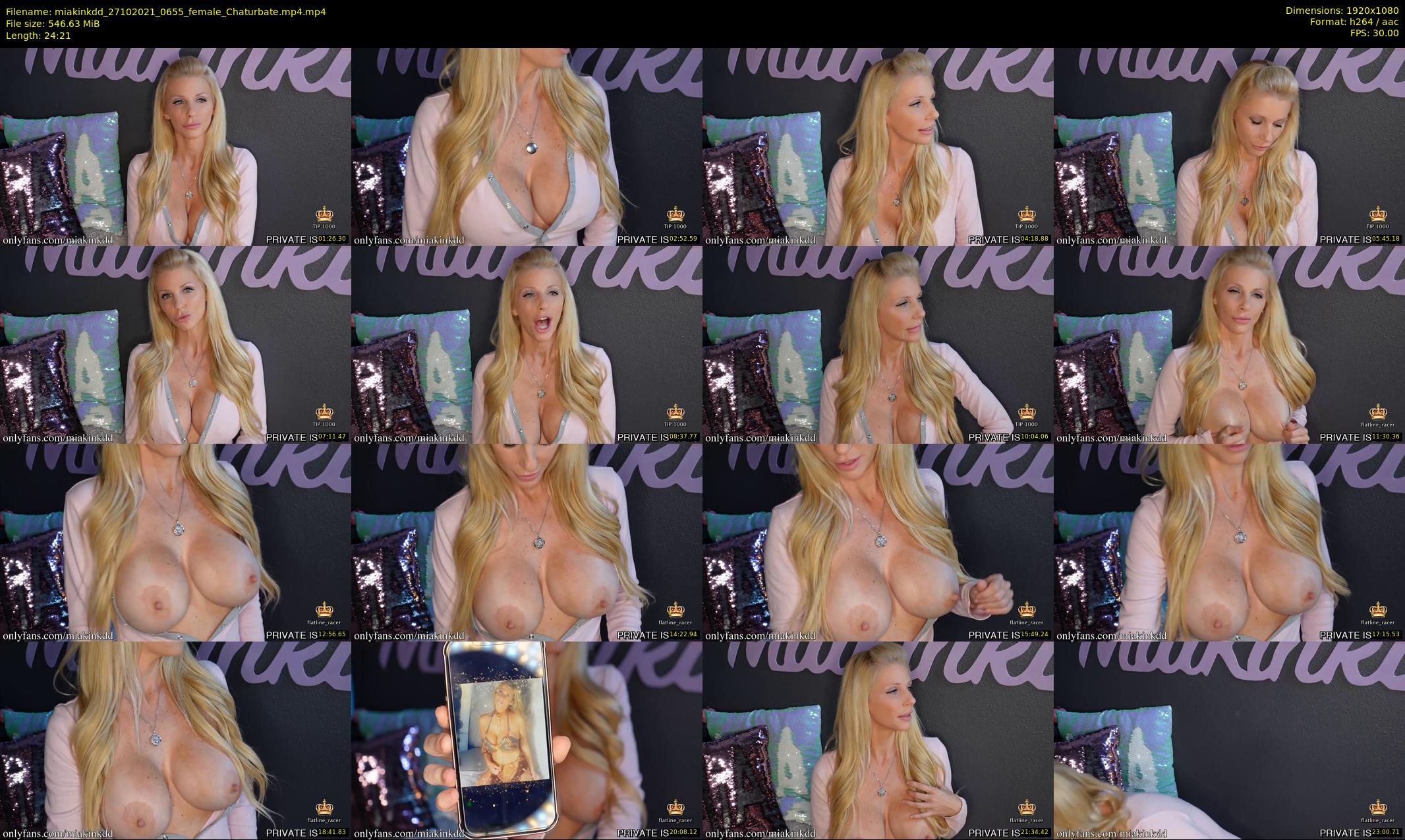 miakinkdd — 25 minute Chaturbate female cam show recording, 1080p, Oct 27, 2021