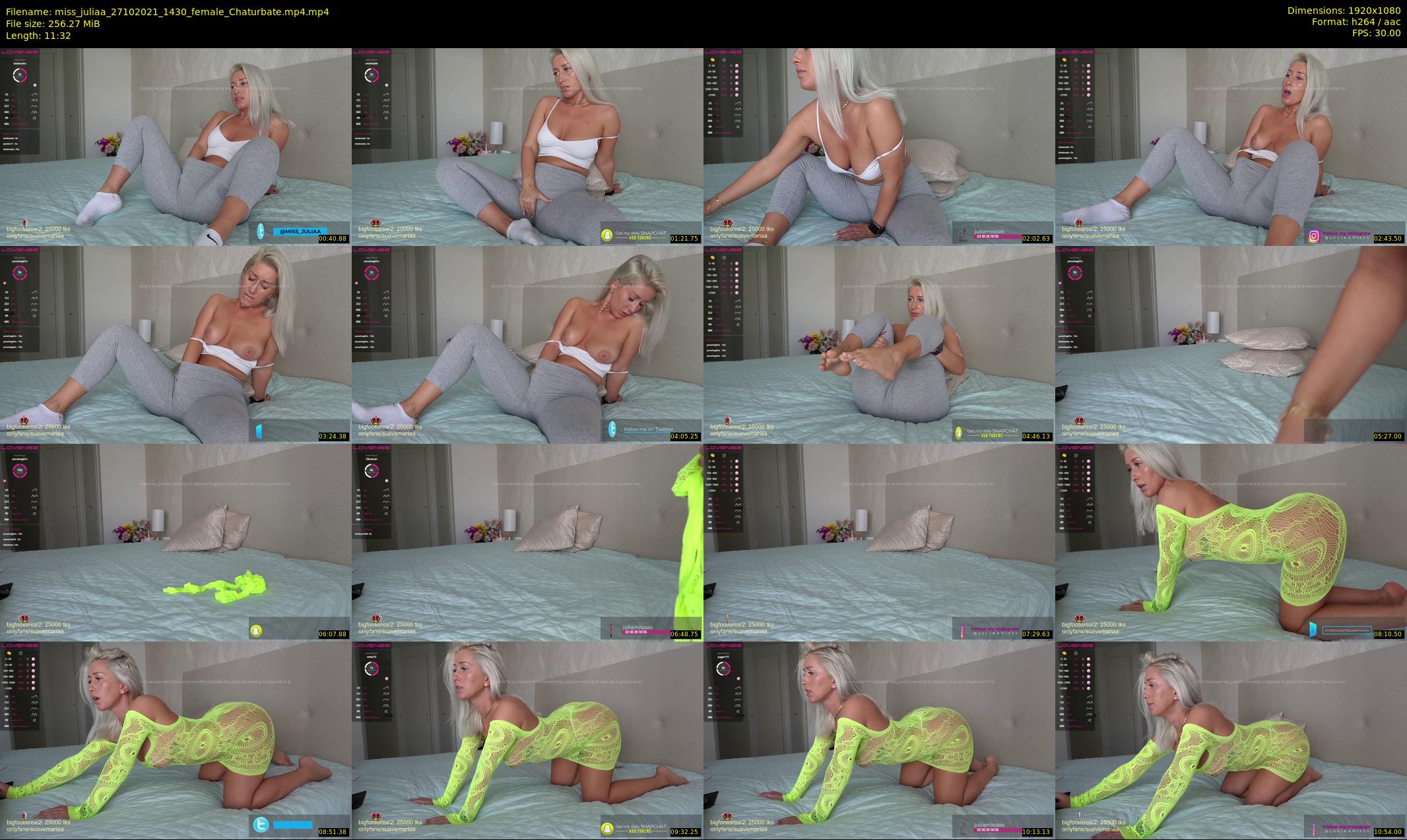 miss_juliaa — 12 minute Chaturbate female cam show recording, 1080p, Oct 27, 2021