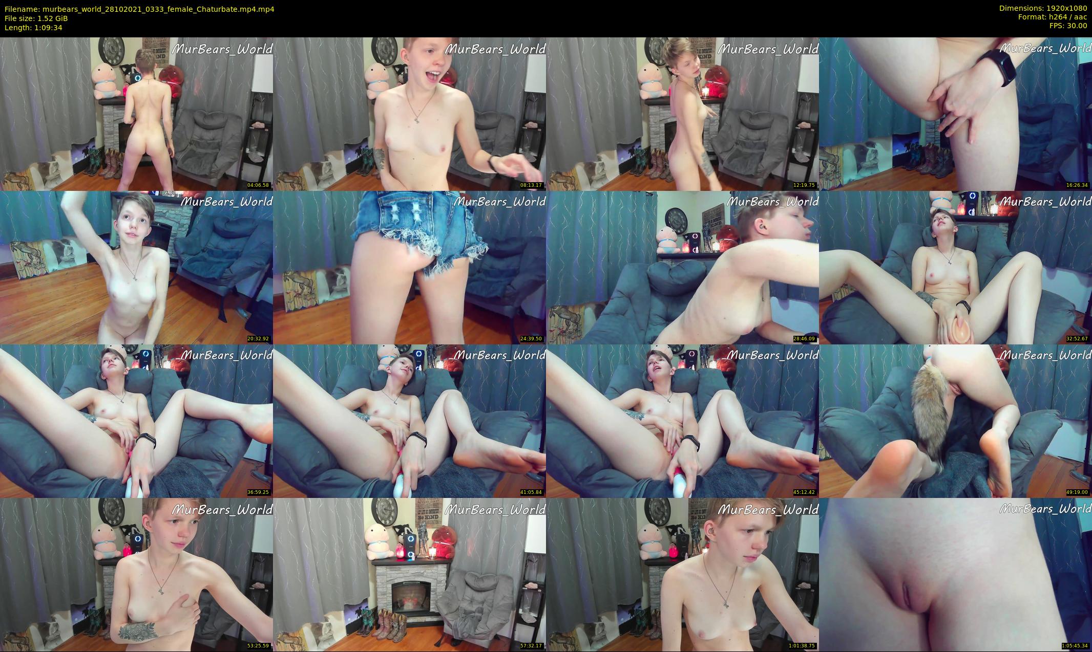 murbears_world — 70 minute Chaturbate female cam show recording, 1080p, Oct 28, 2021