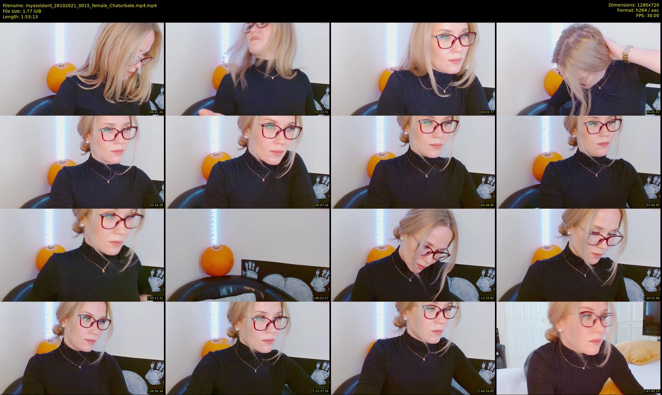 myassistant — 114 minute Chaturbate female cam show recording, 720p, Oct 28, 2021